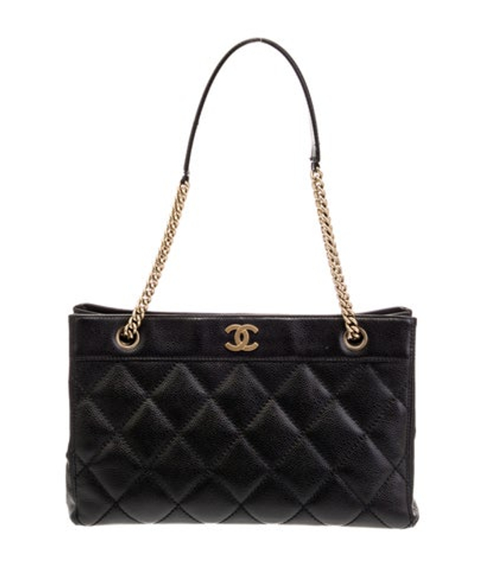 Chanel Caviar Cc Shoulder Bag