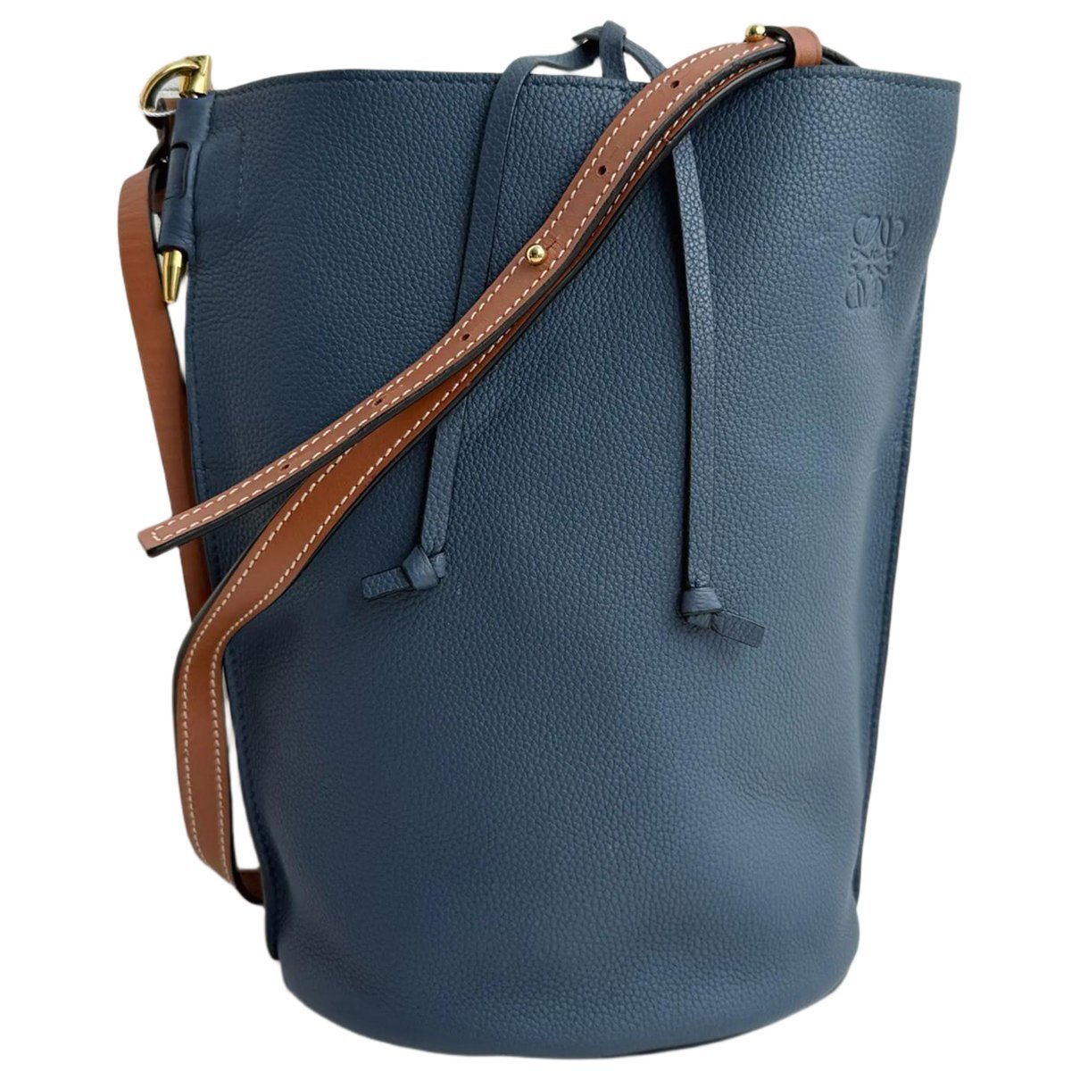 Gate Bucket leather crossbody bag
