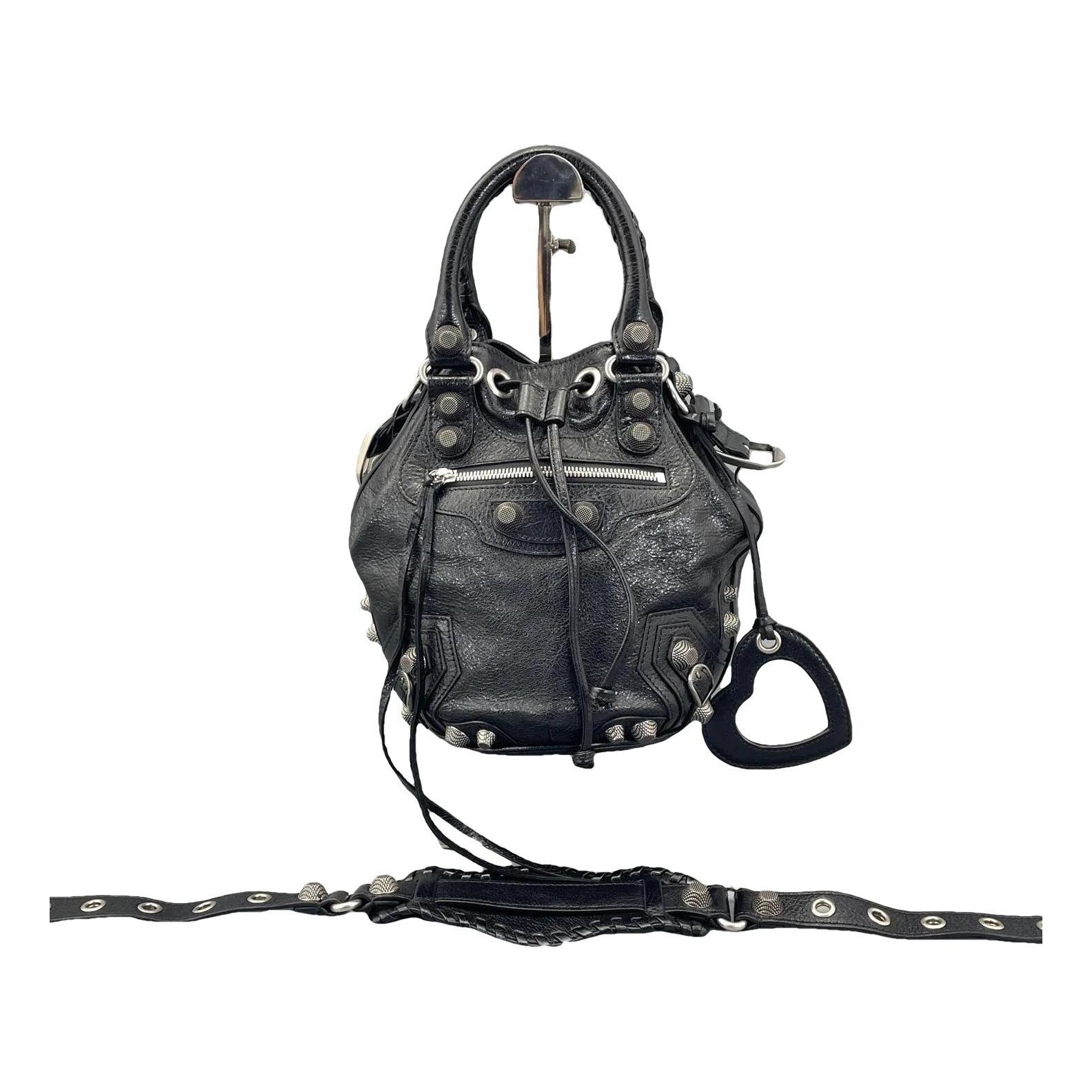 Le Cagole leather handbag