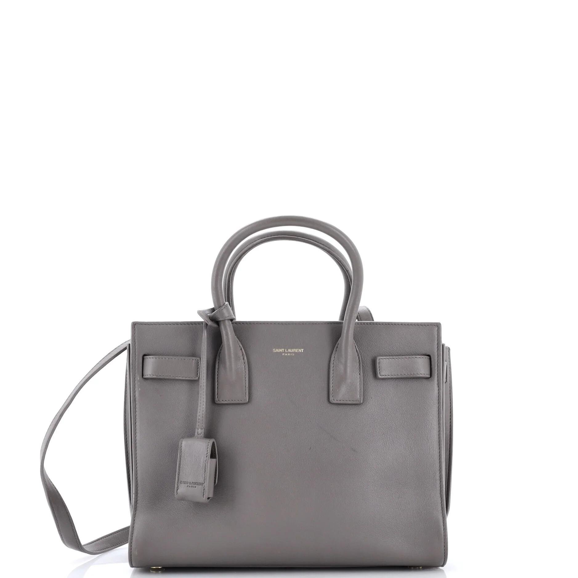 Sac de Jour leather tote