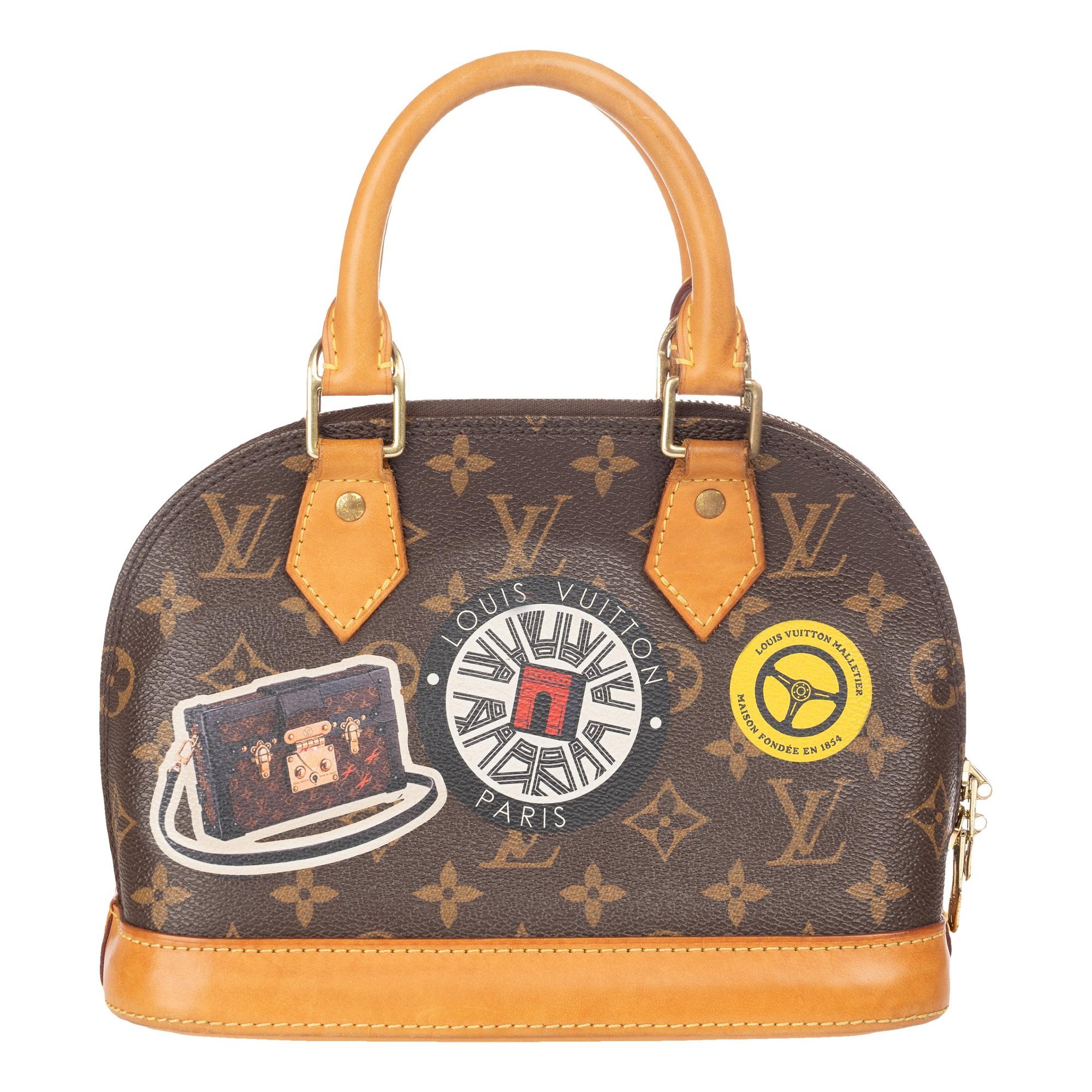 Alma BB leather handbag