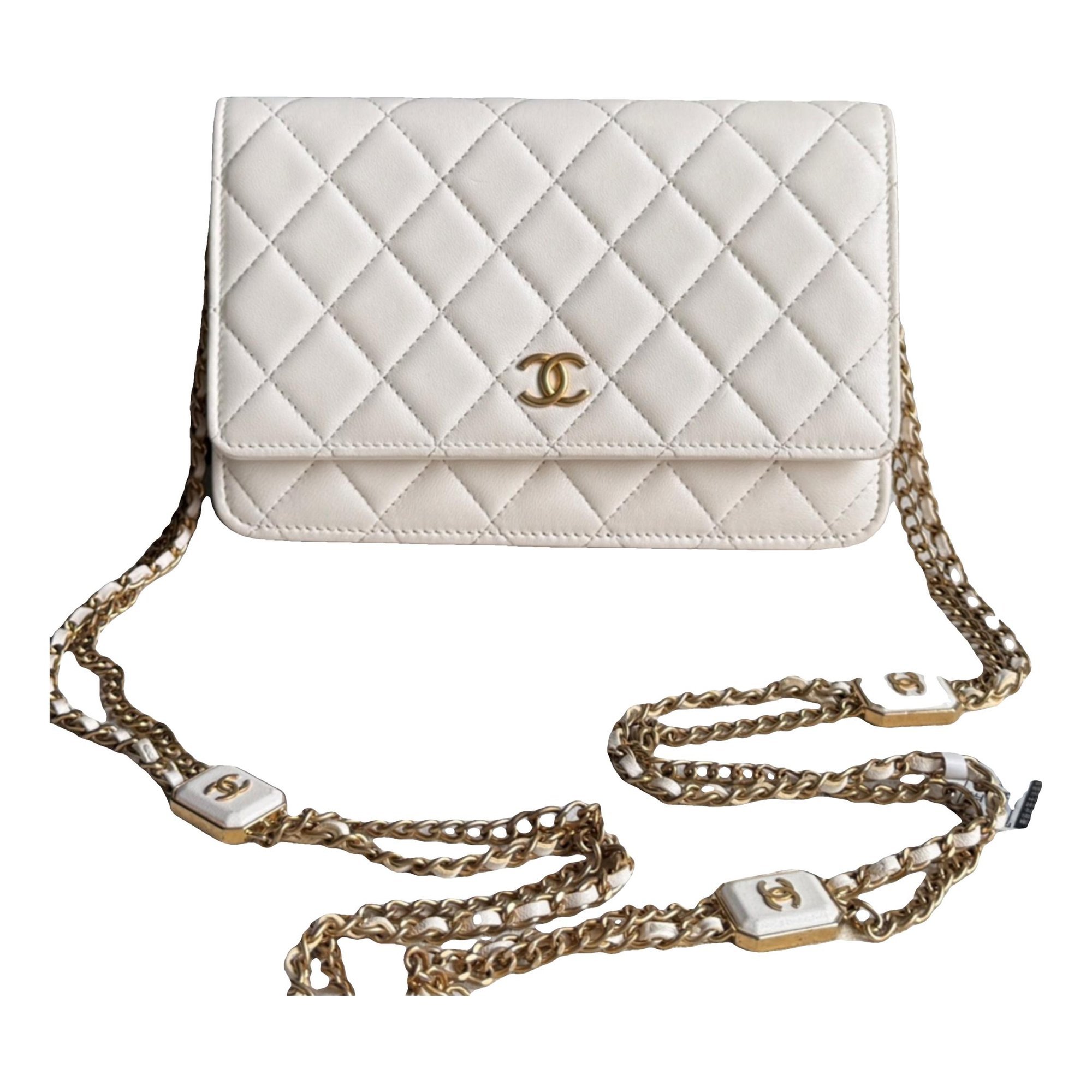 Wallet On Chain Timeless/Classique leather crossbody bag