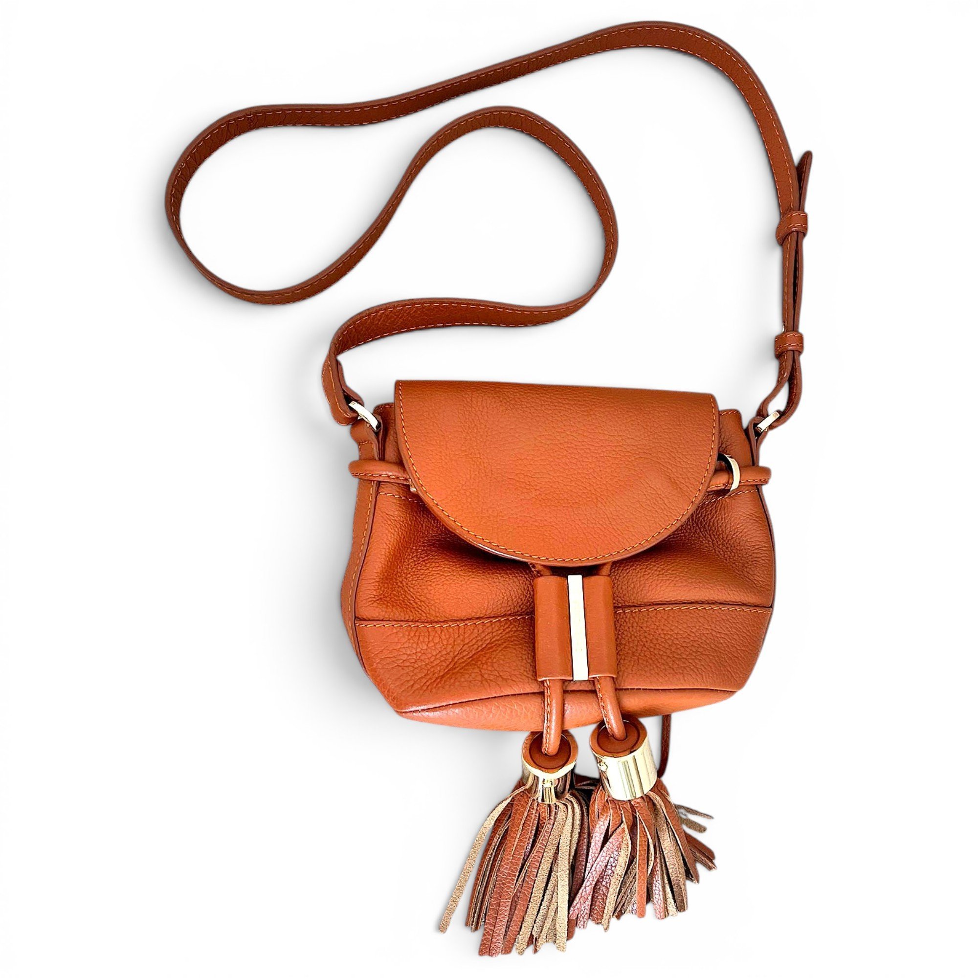 Leather handbag