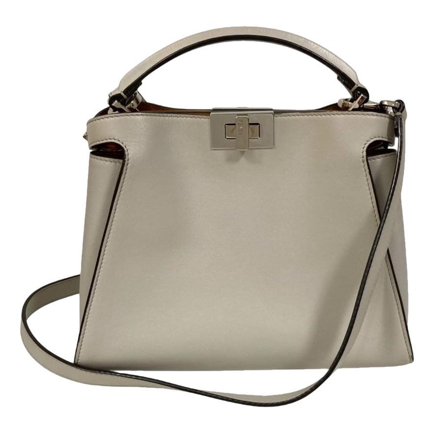 Peekaboo leather handbag