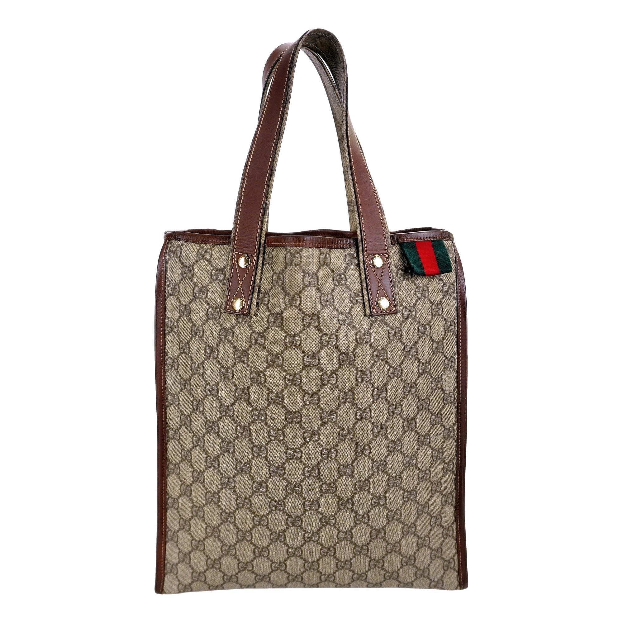 Ophidia Shopping leather tote