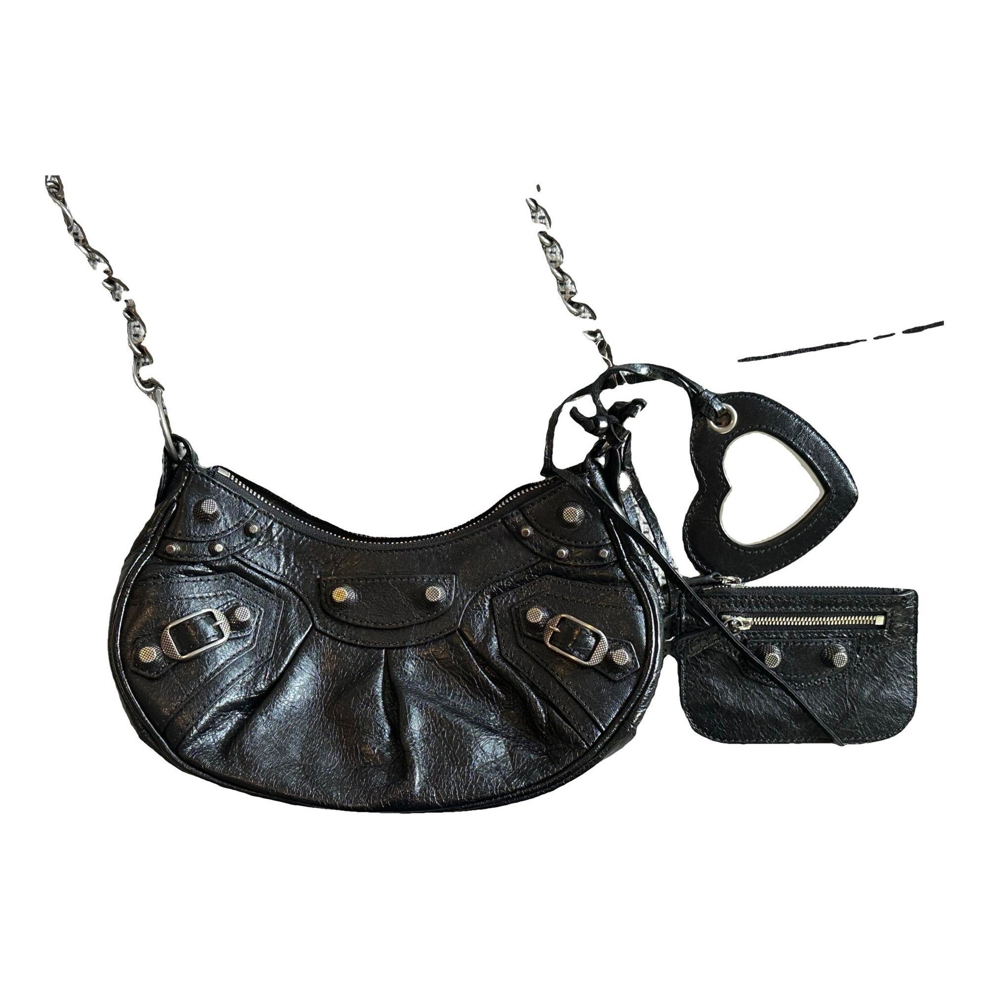 Le Cagole leather handbag