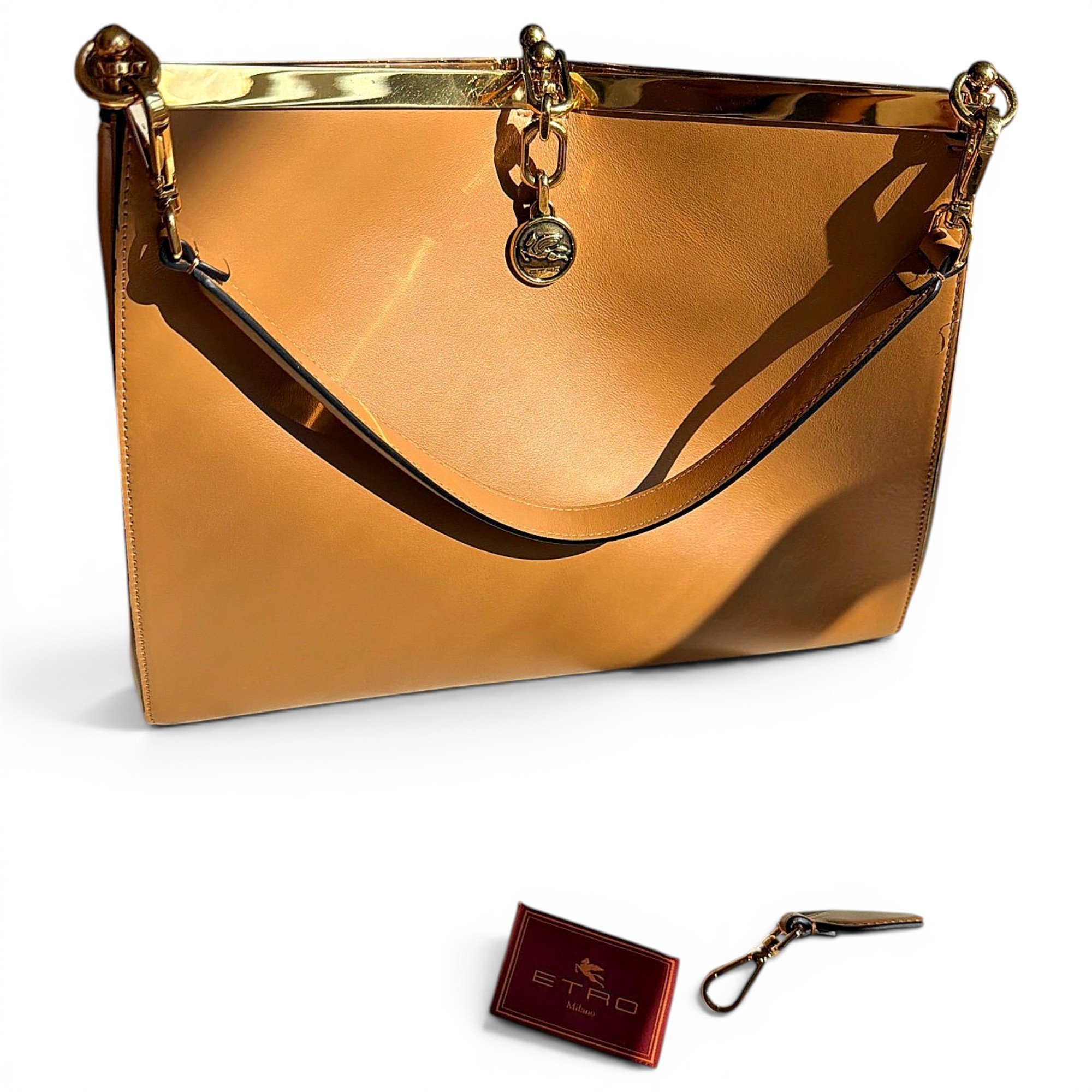 Etro Vela leather handbag