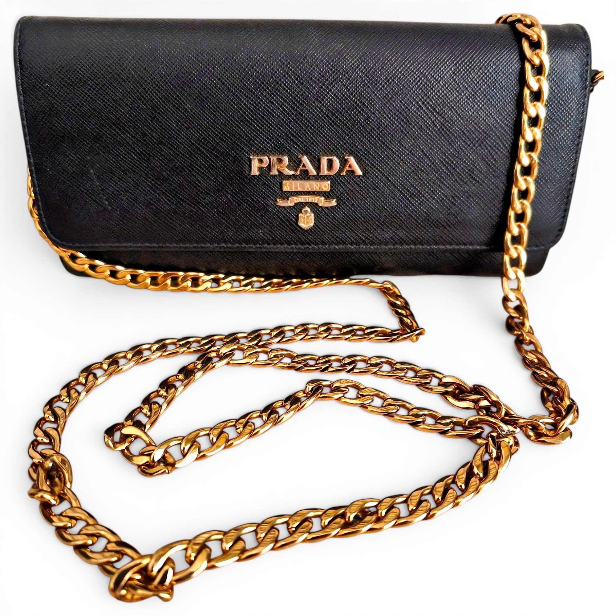 Leather crossbody bag