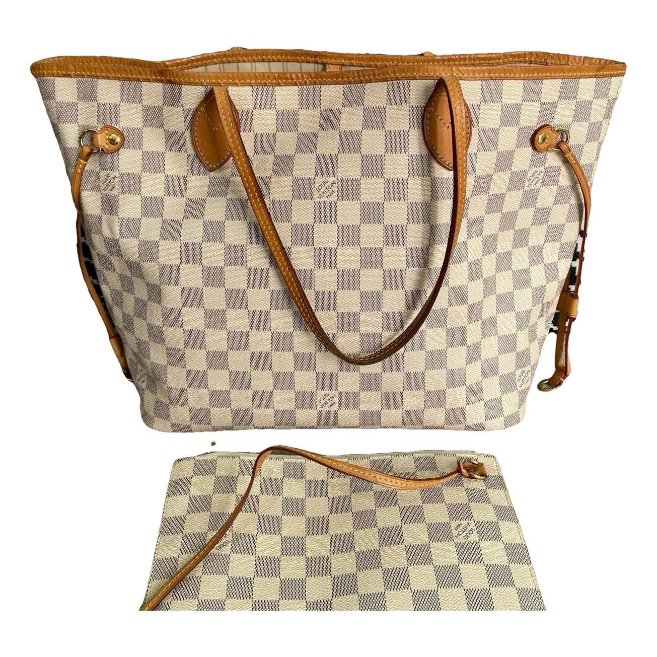 Neverfull leather handbag