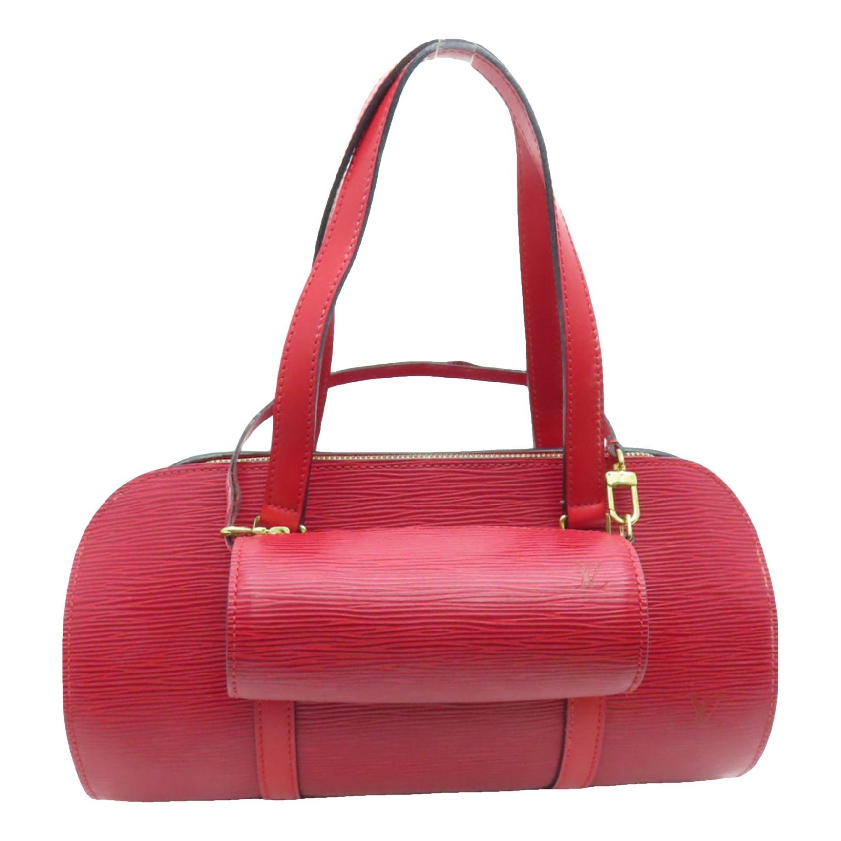 Soufflot Vintage patent leather handbag