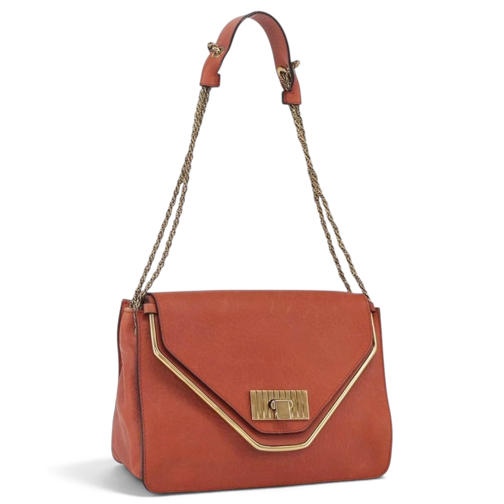 C leather handbag