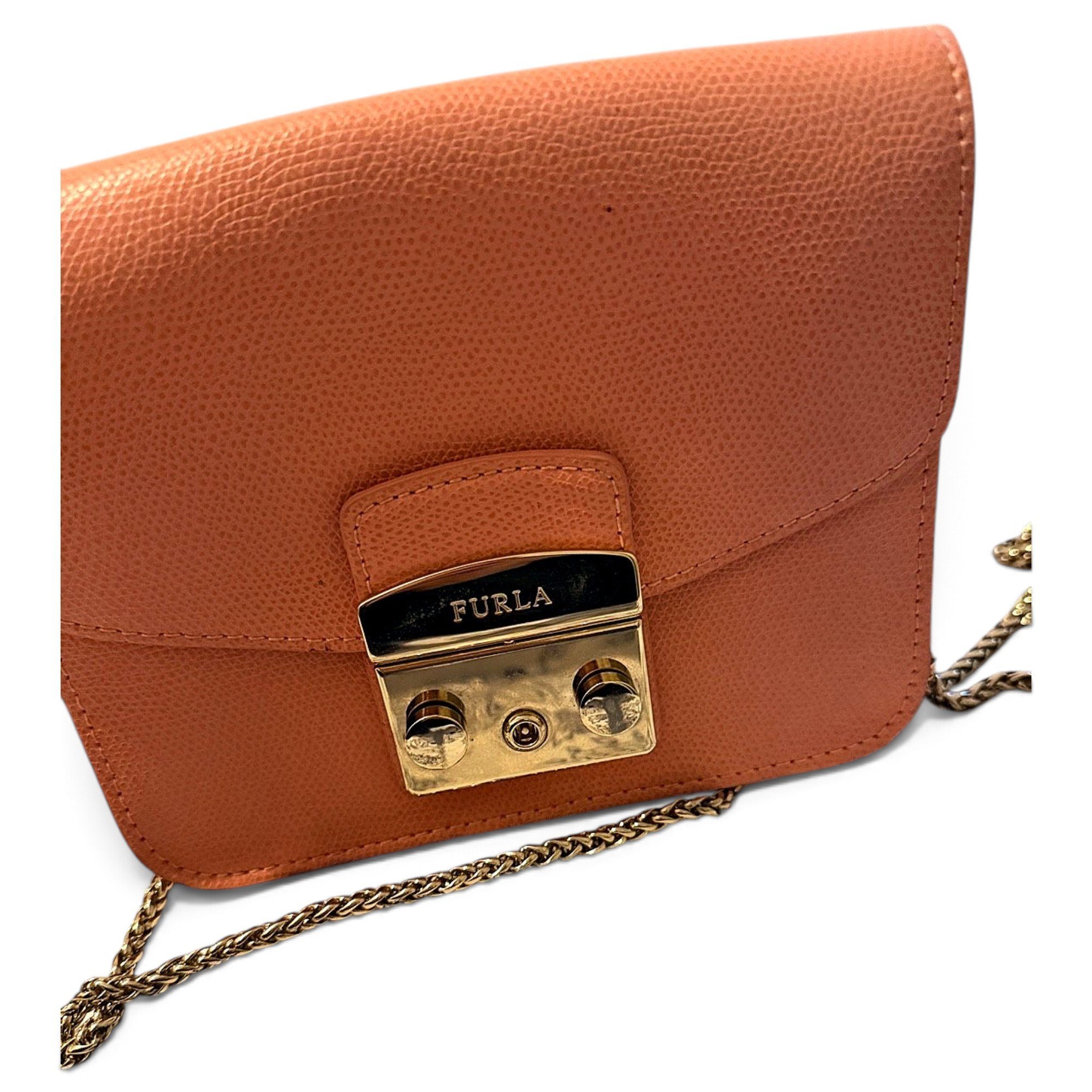 Metropolis leather crossbody bag