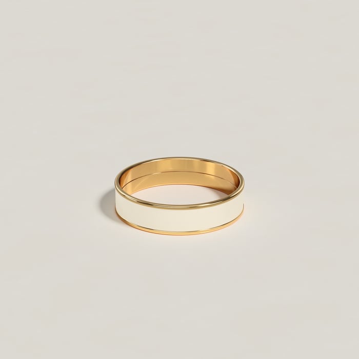 Crème Uni Ring, Small Model