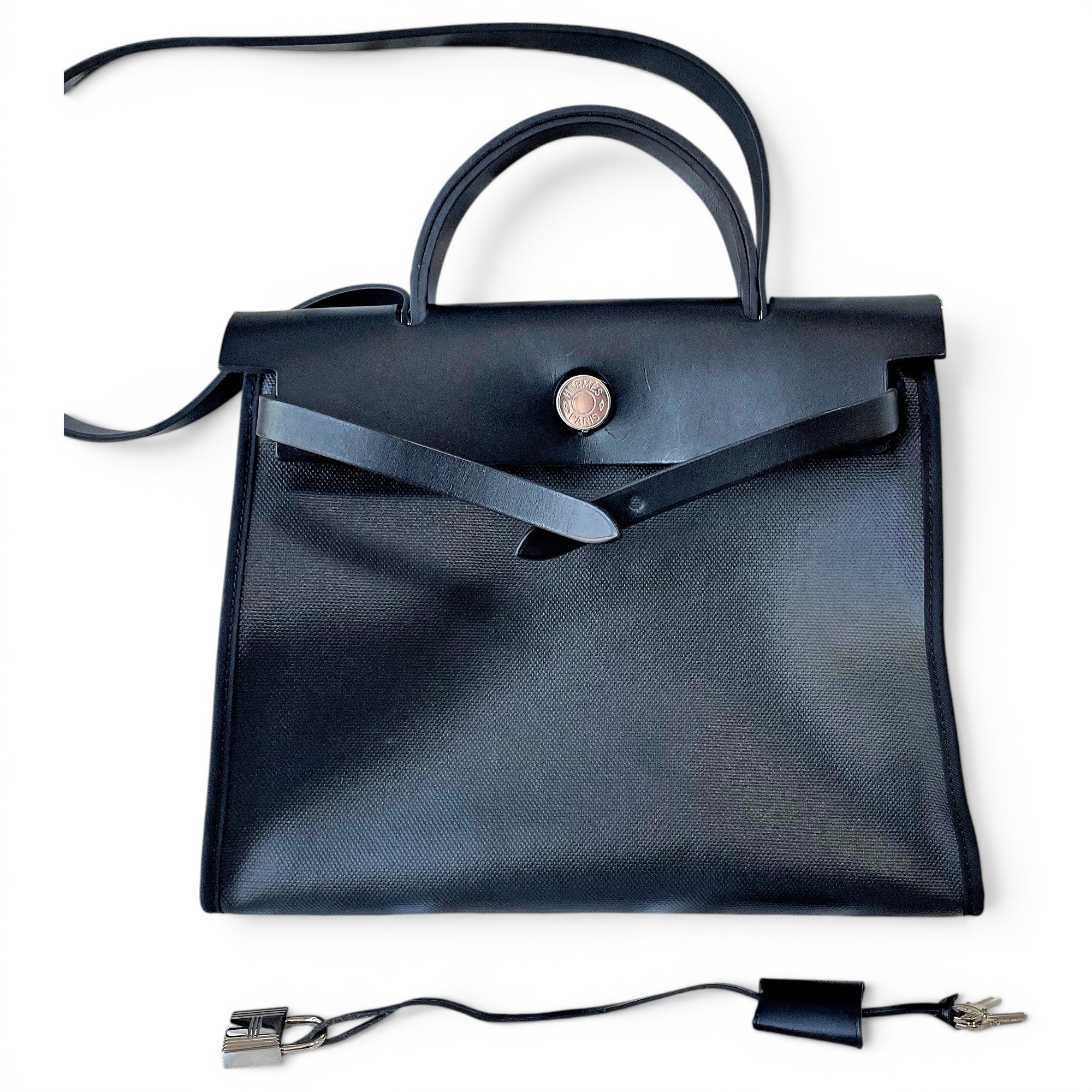 Herbag leather handbag