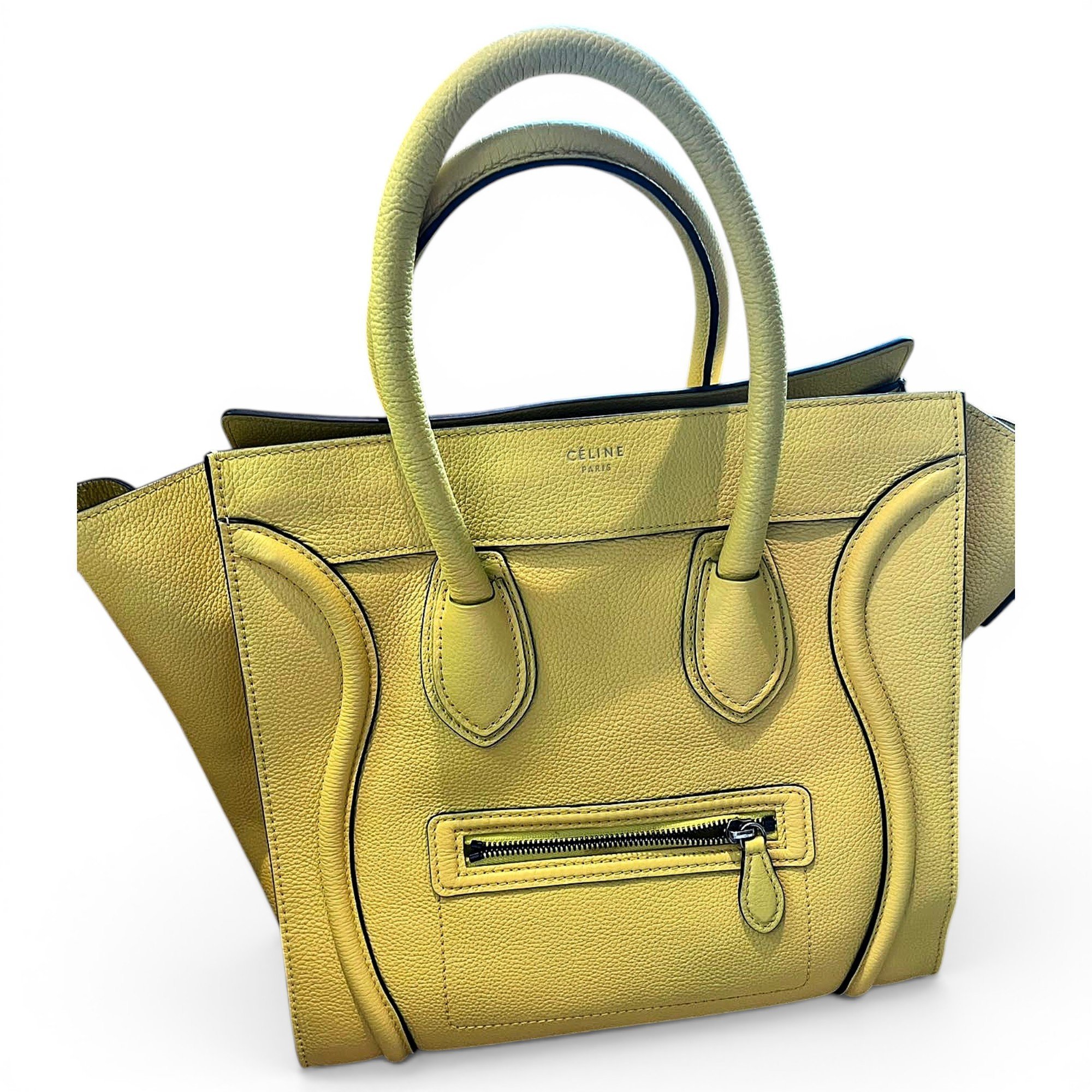 Luggage leather handbag