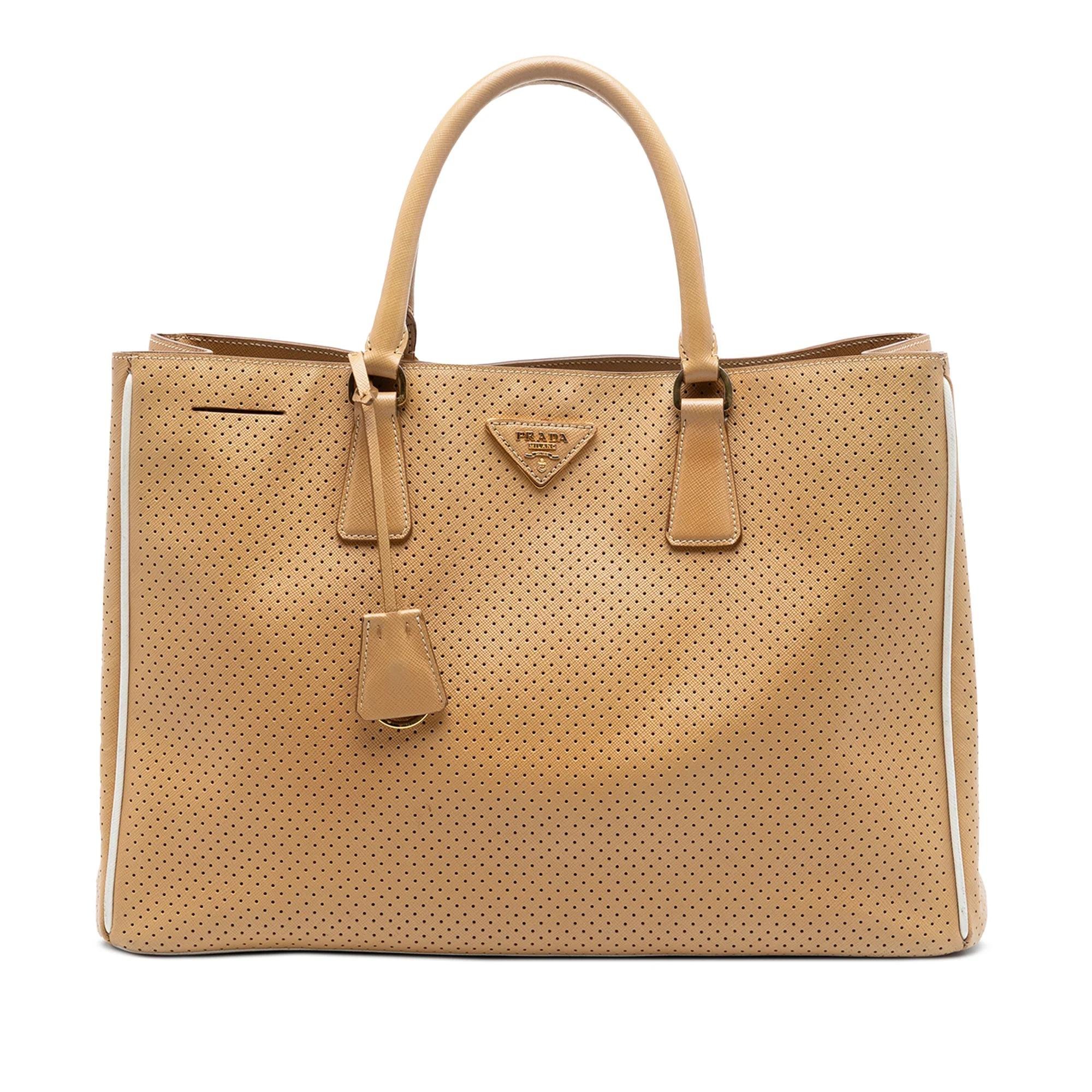 Galleria leather tote