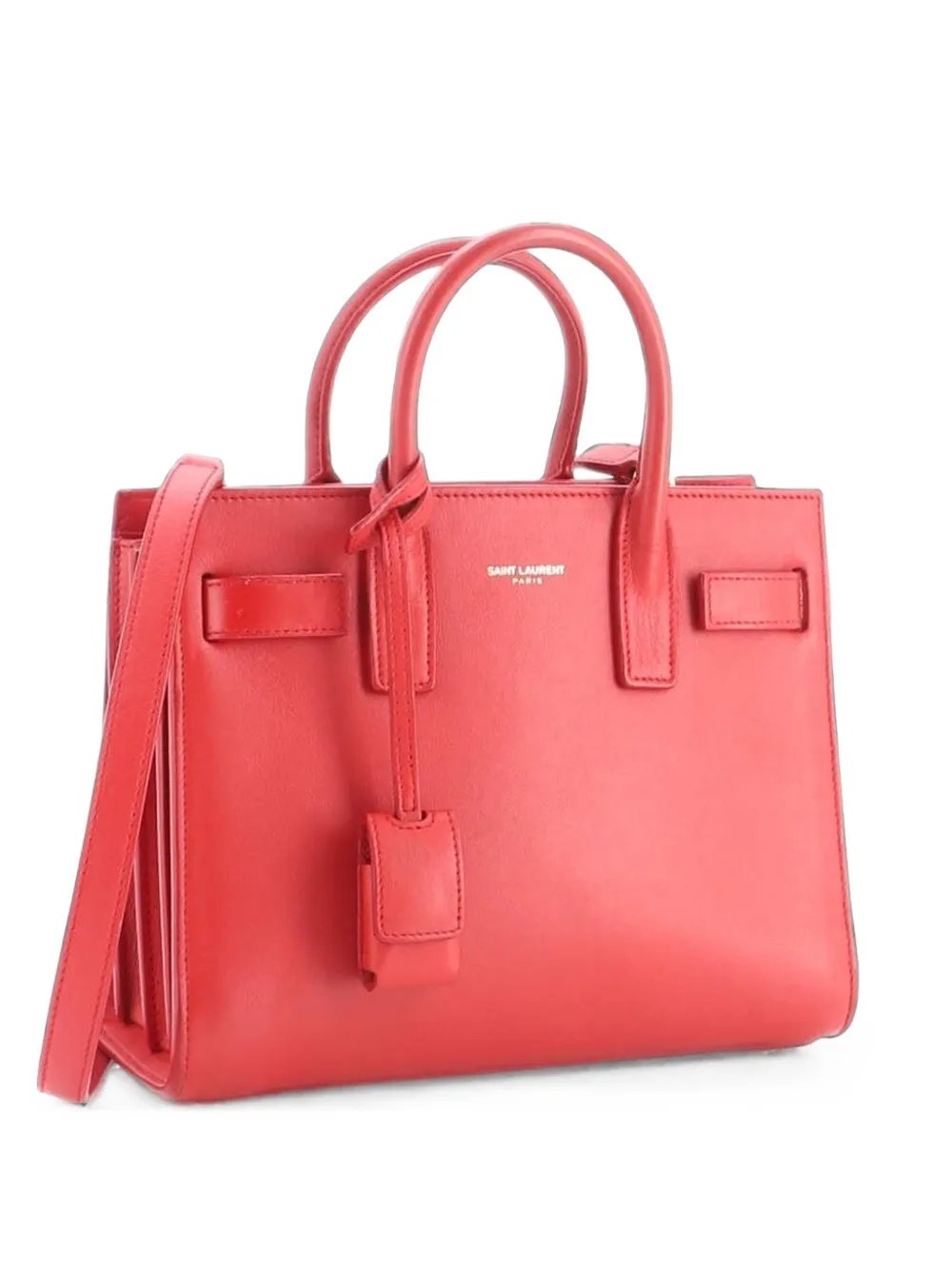 Saint Laurent Sac de Jour Bag Leather Nano tote bag