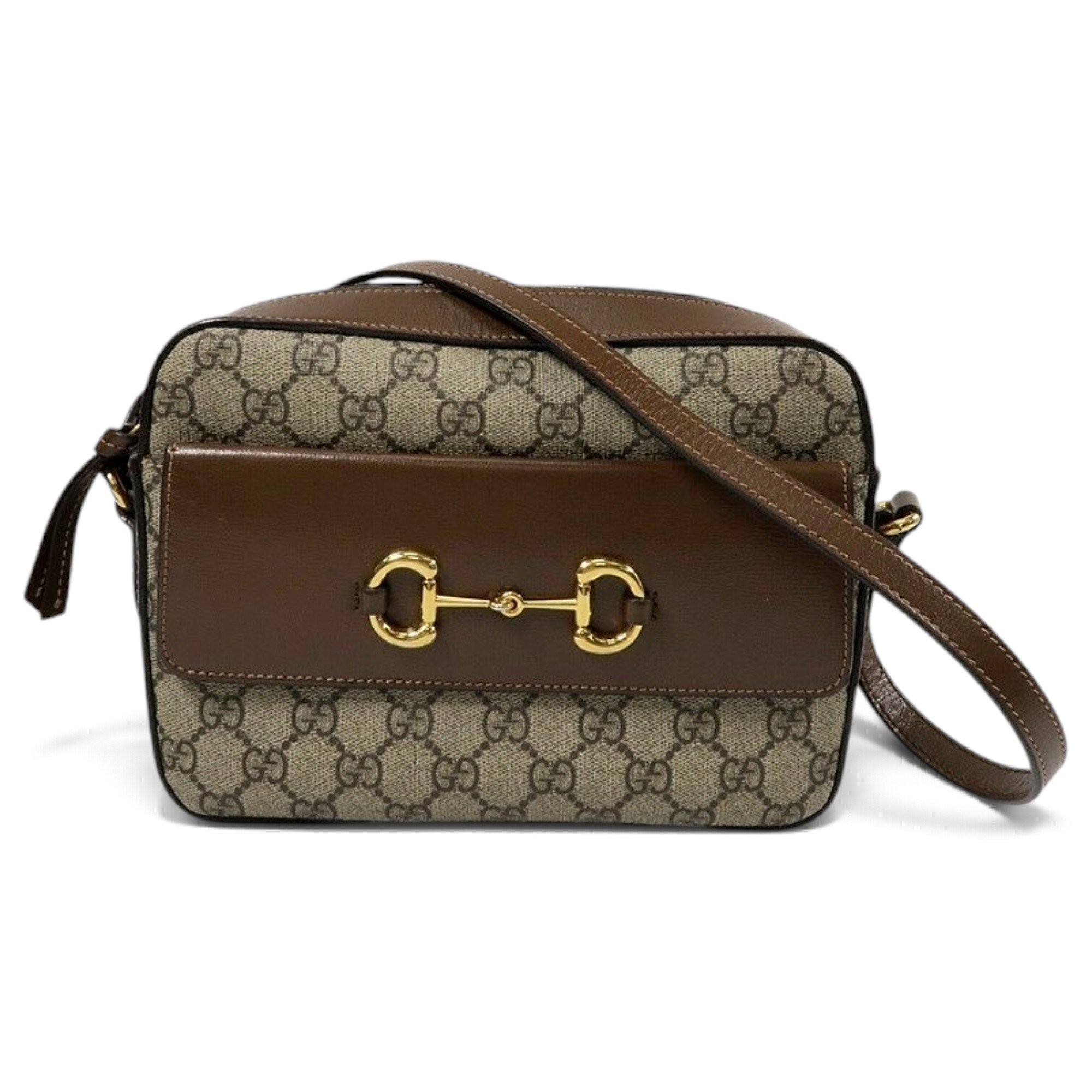 Horsebit 1955 leather crossbody bag
