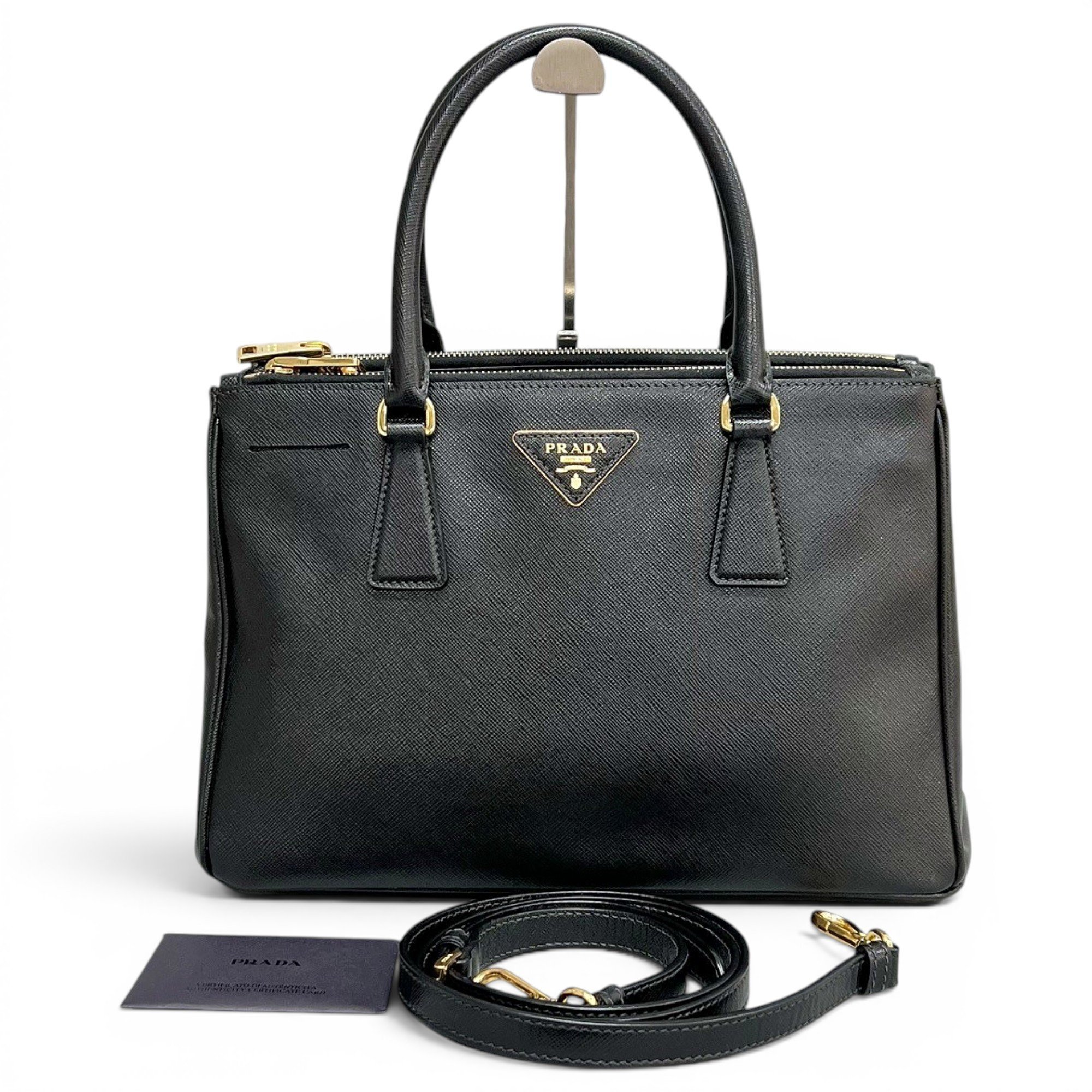 Galleria leather handbag