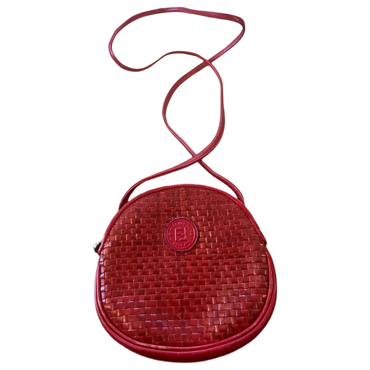 Peekaboo mini pocket leather crossbody bag
