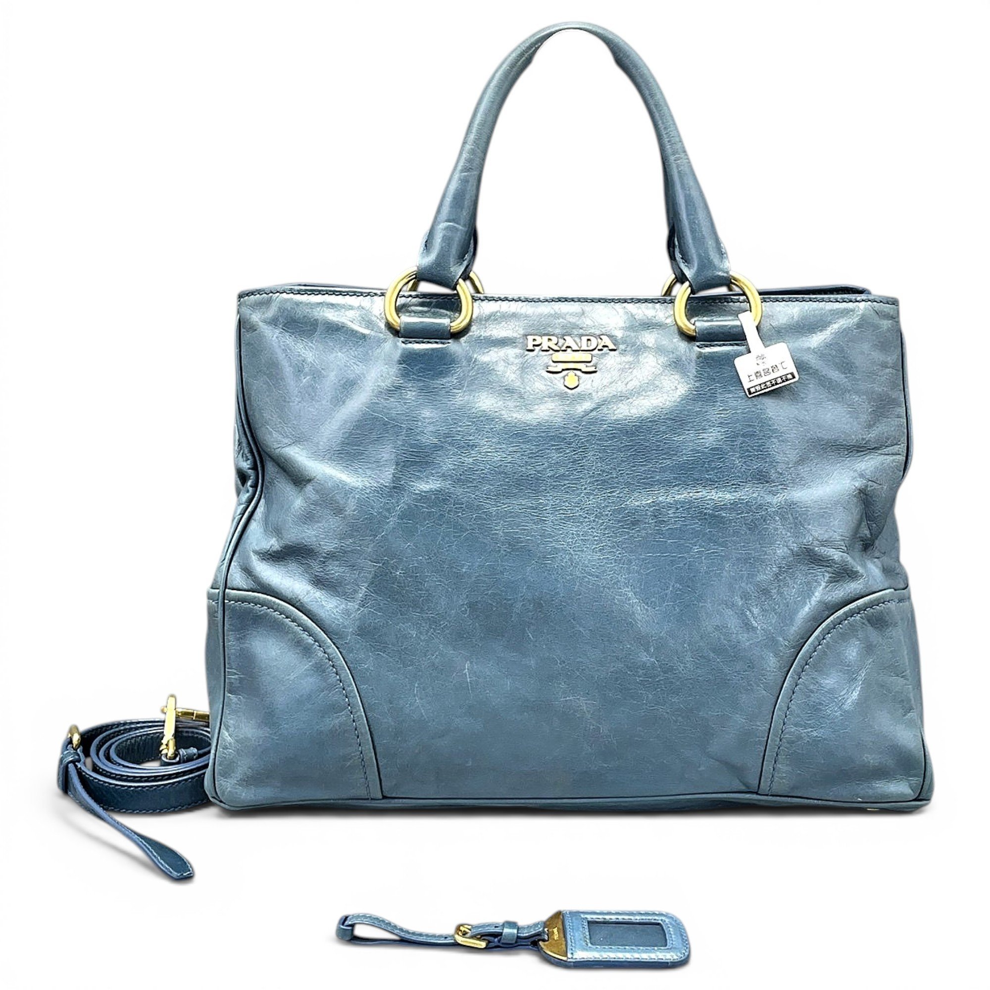 Leather handbag