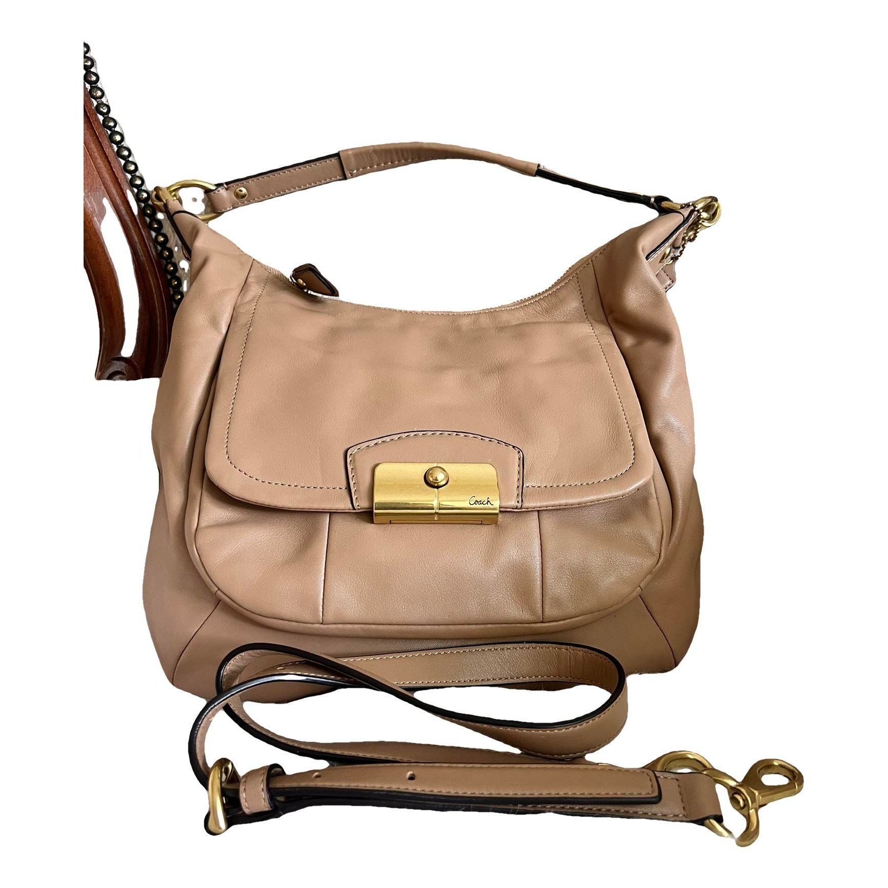 Leather handbag