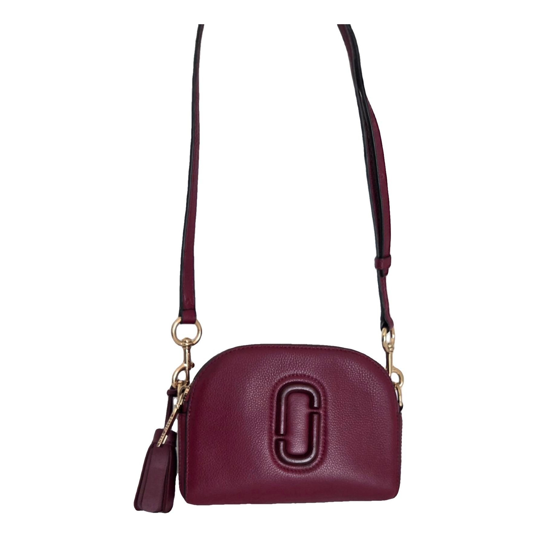 Snapshot leather crossbody bag