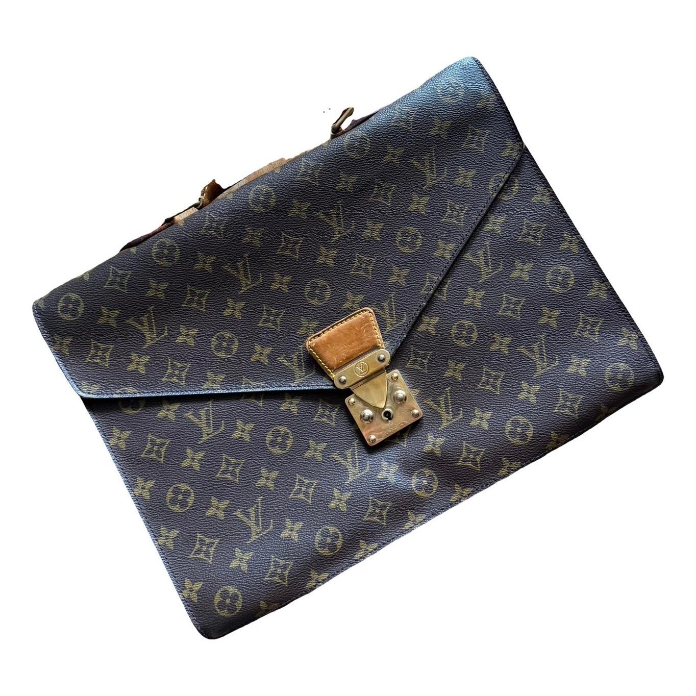 Leather satchel