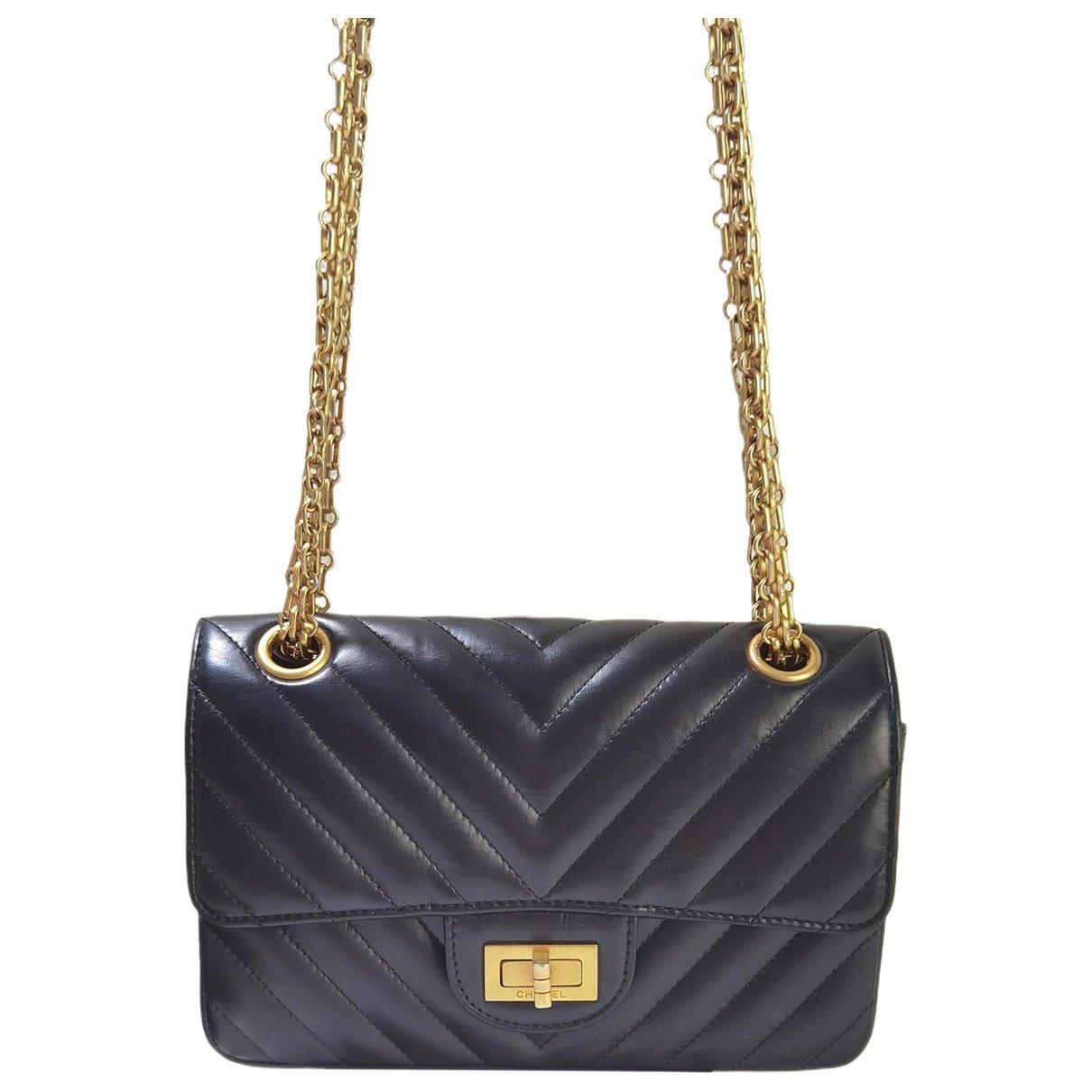 2.55 leather handbag