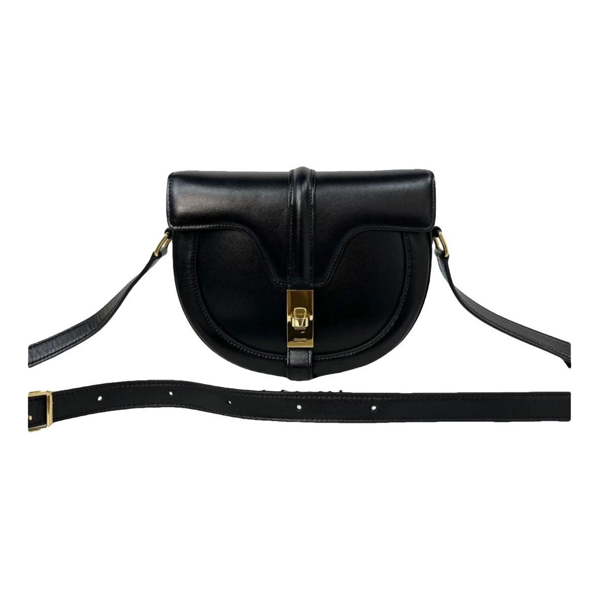 SAC 16 BESACE leather handbag