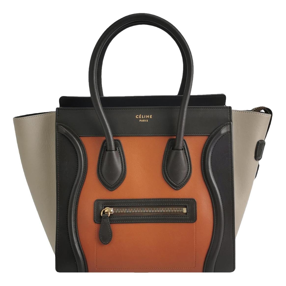 Nano Luggage leather tote