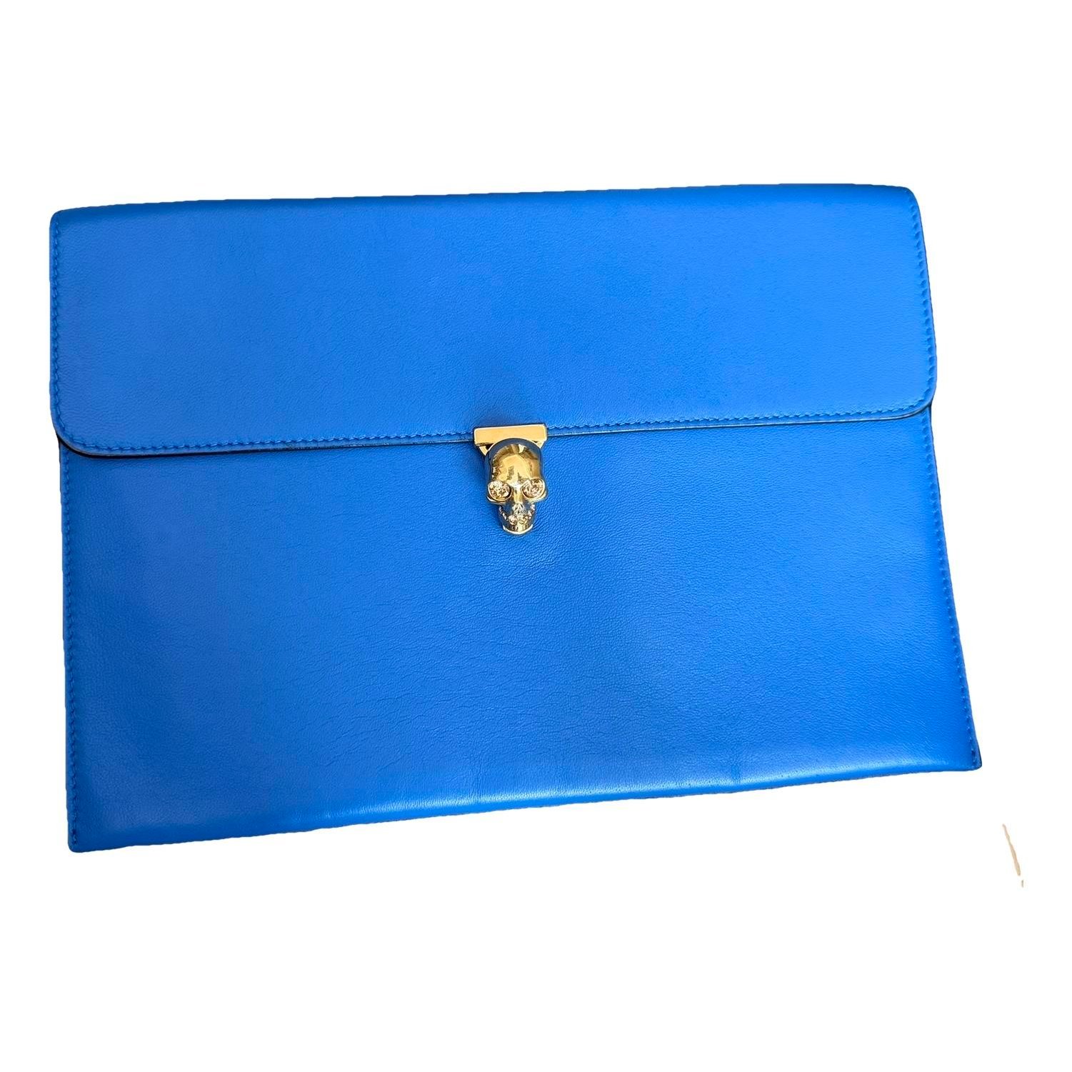 Alexander McQueen Leather clutch bag