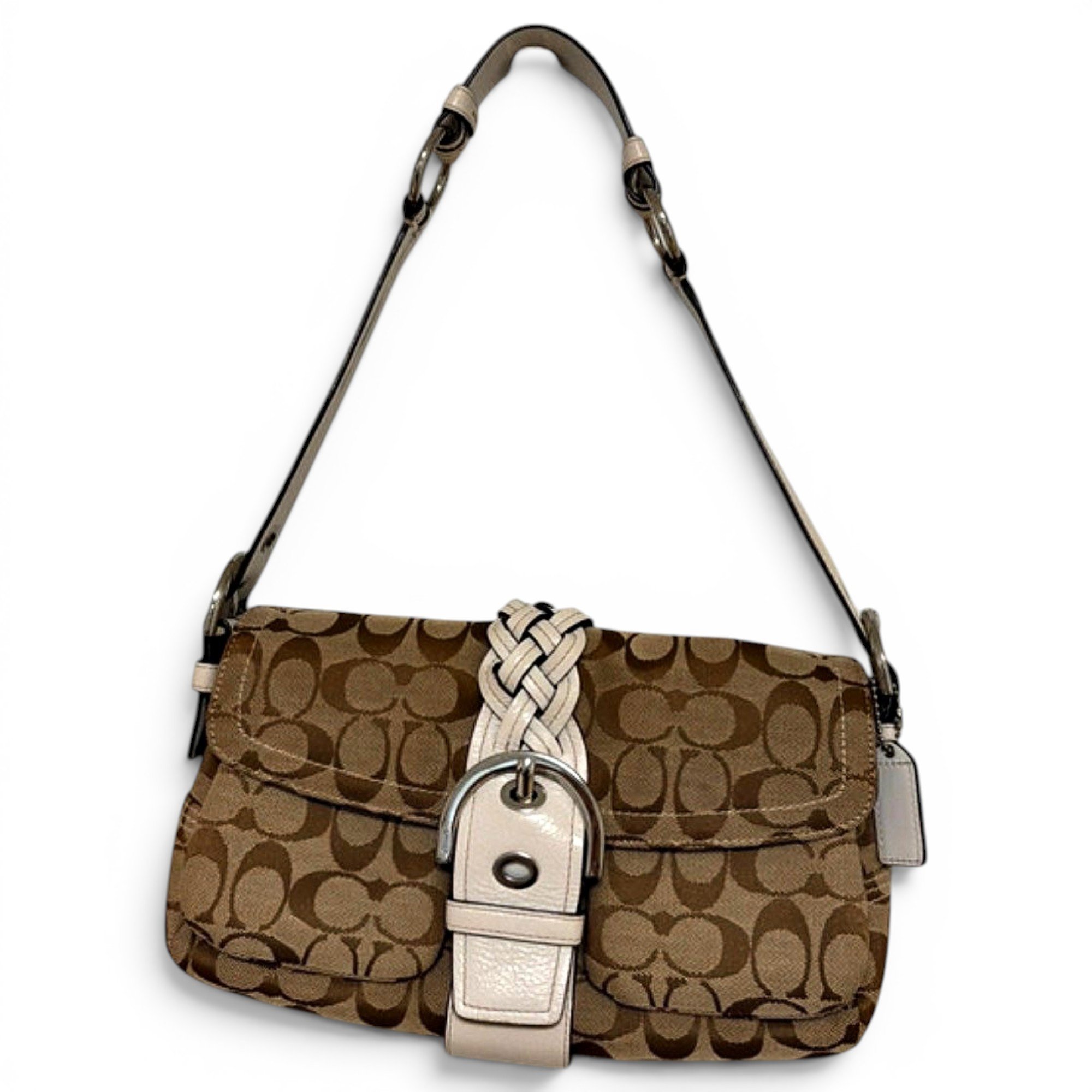 Signature Sufflette cloth handbag
