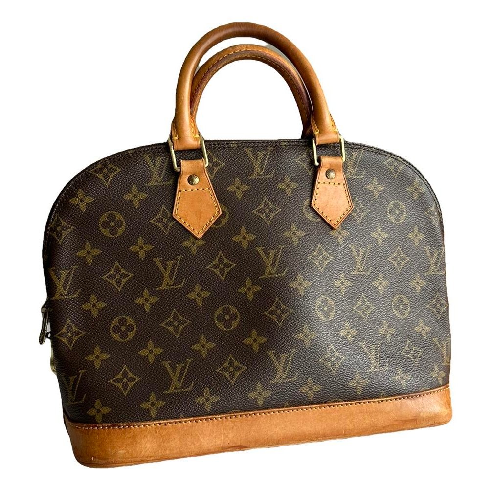 Alma leather handbag