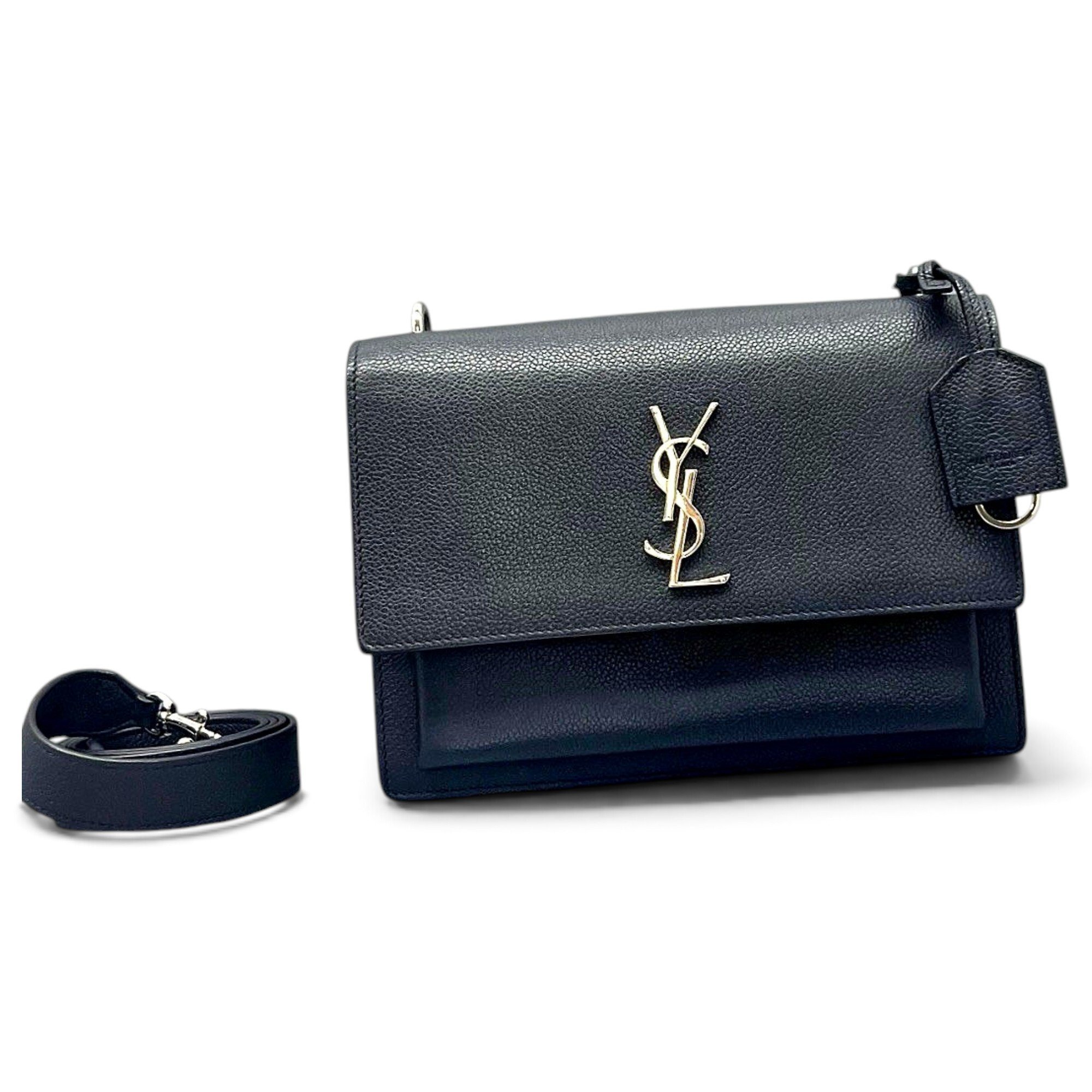 Sunset leather handbag