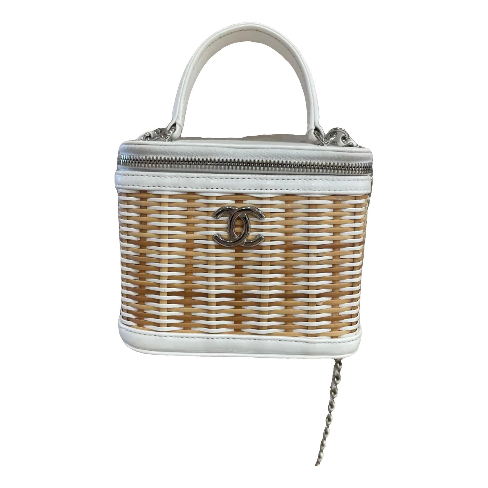 Trendy CC Vanity leather handbag