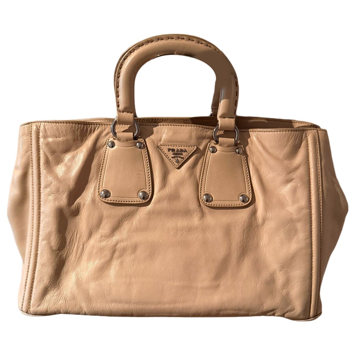 Concept leather handbag