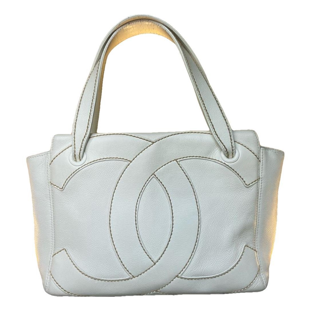 Leather tote