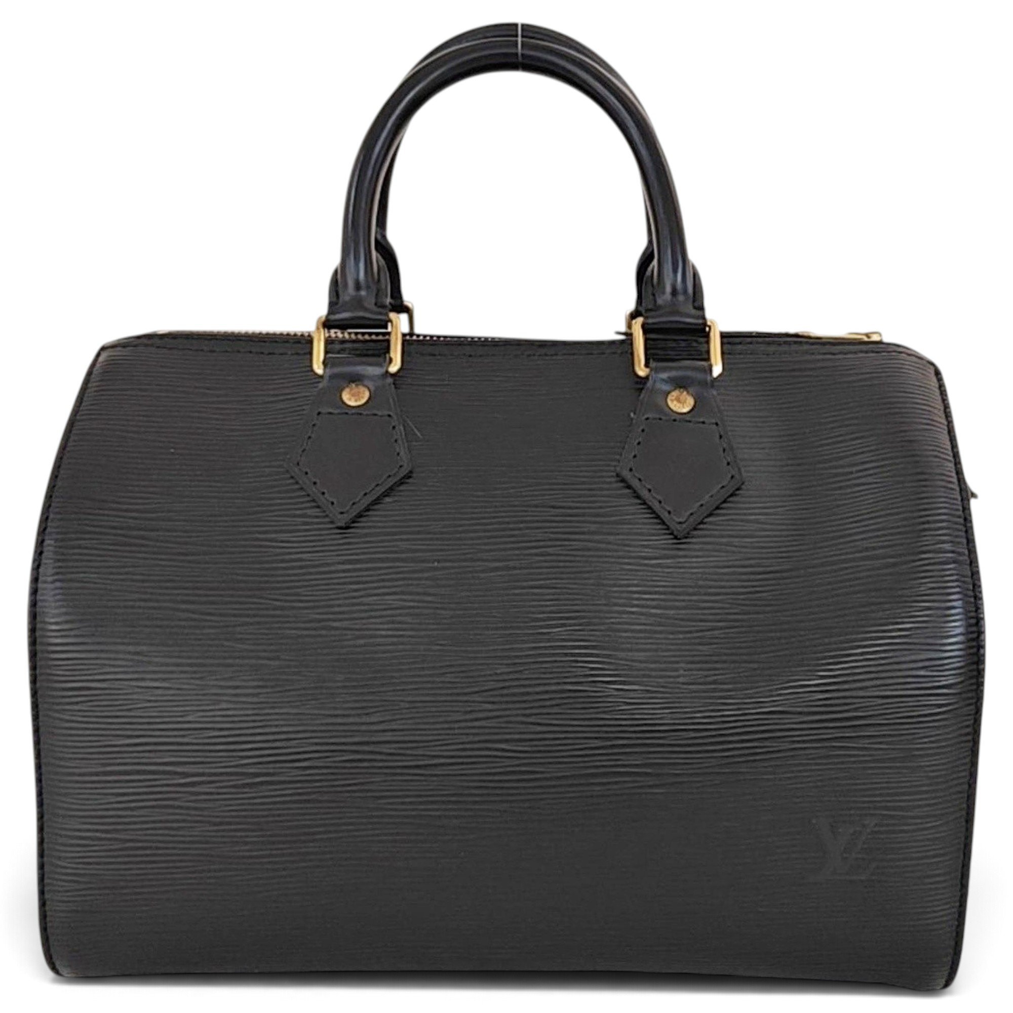 Nano Speedy / Mini HL leather handbag