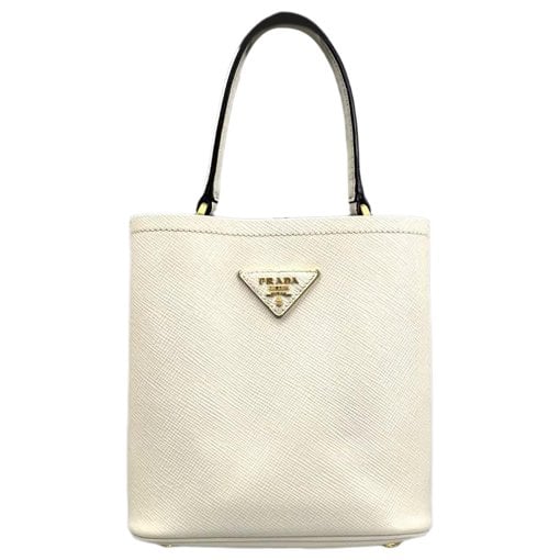 Panier leather handbag