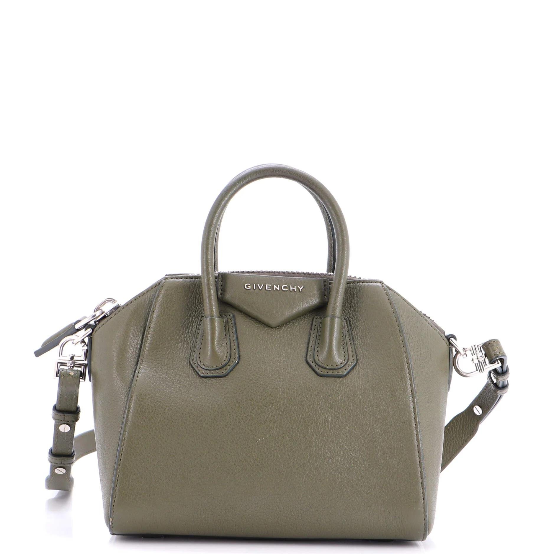 Leather crossbody bag