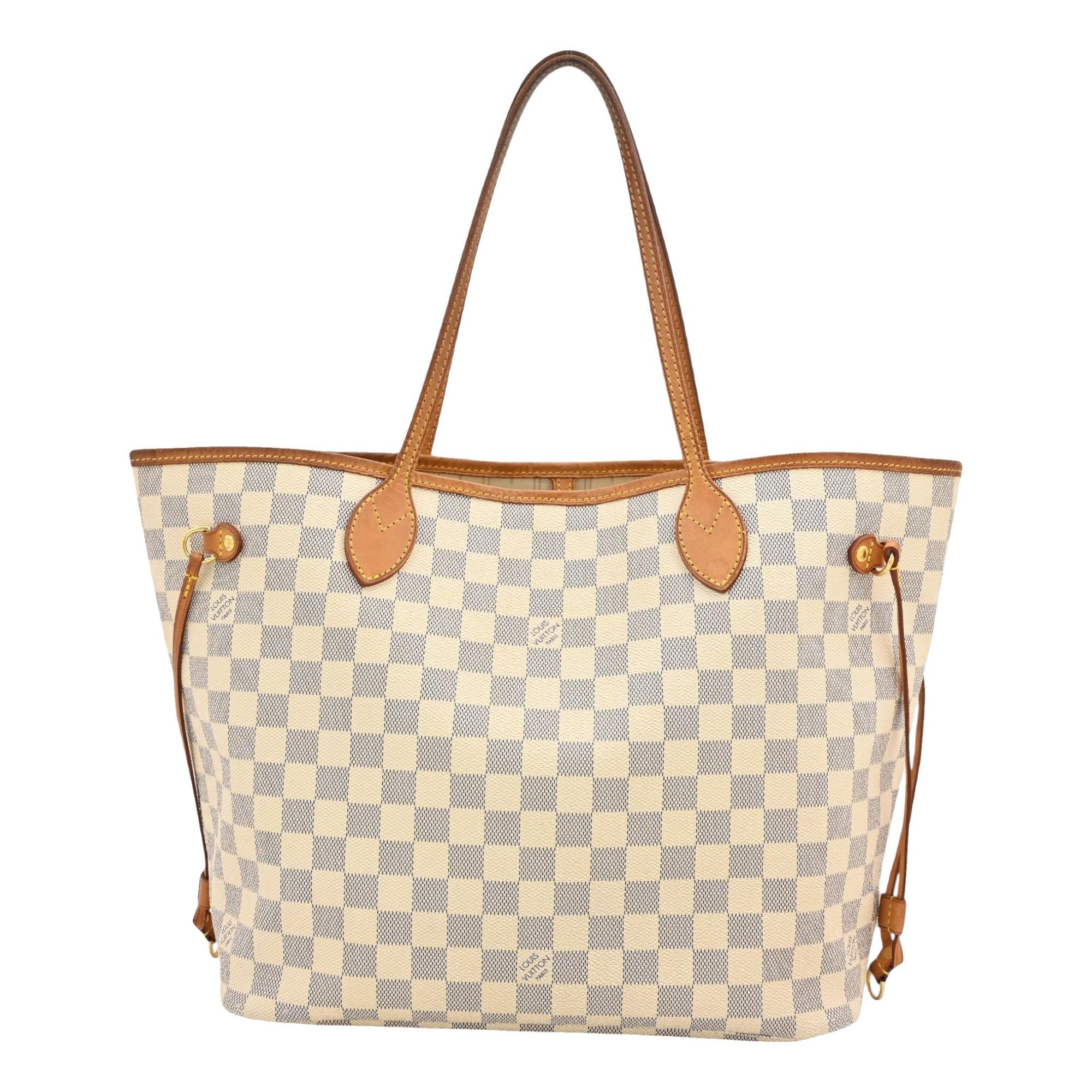 Neverfull leather tote