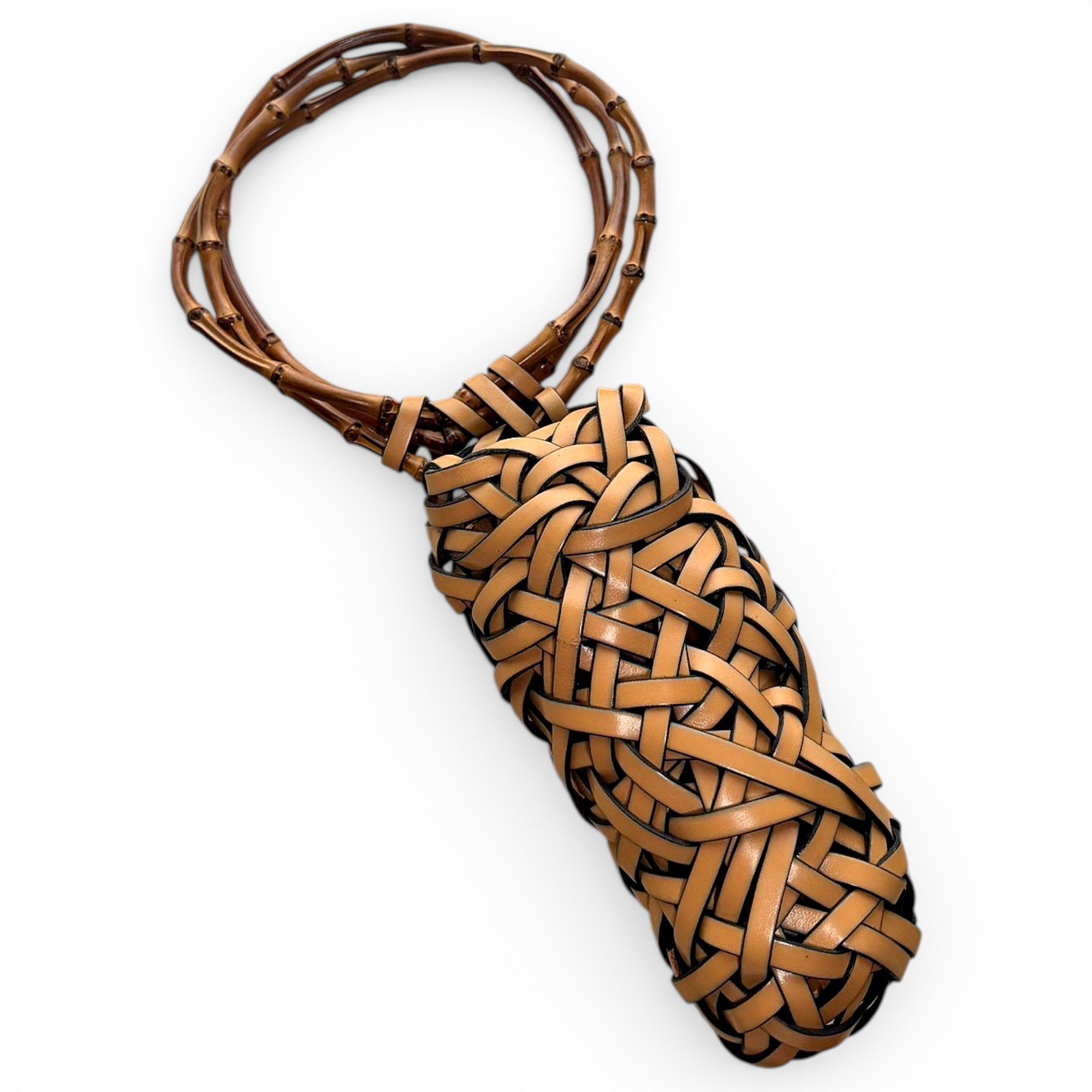 Leather handbag