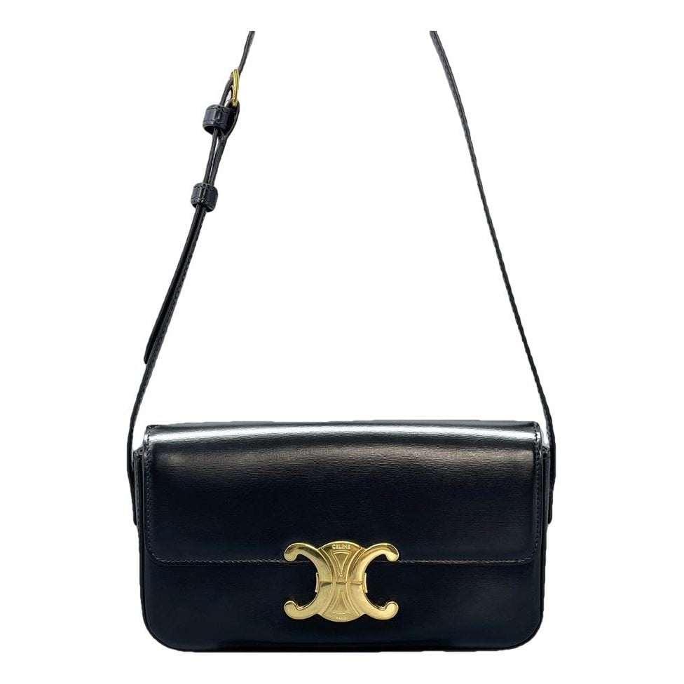 Triomphe leather handbag