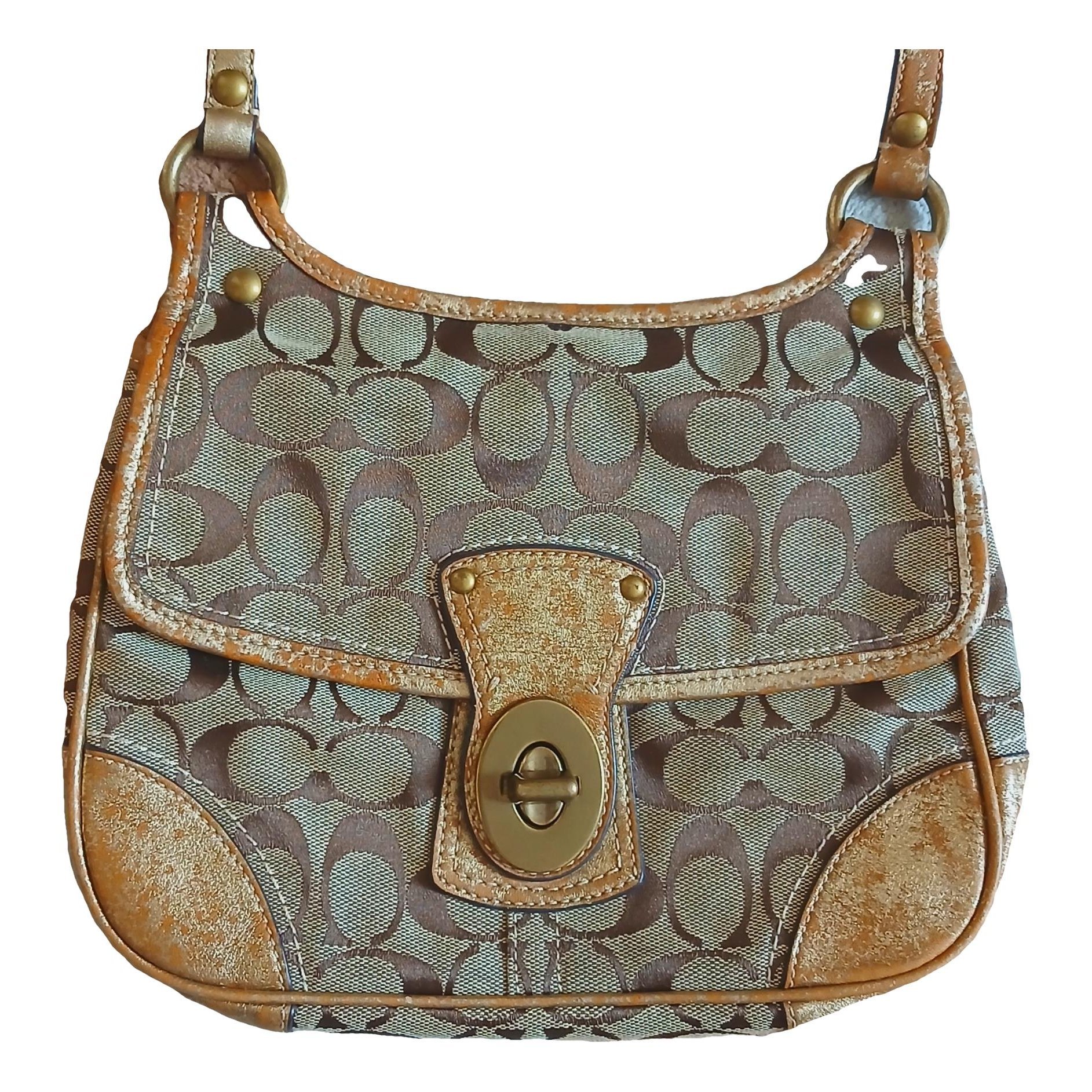 Signature Sufflette leather crossbody bag