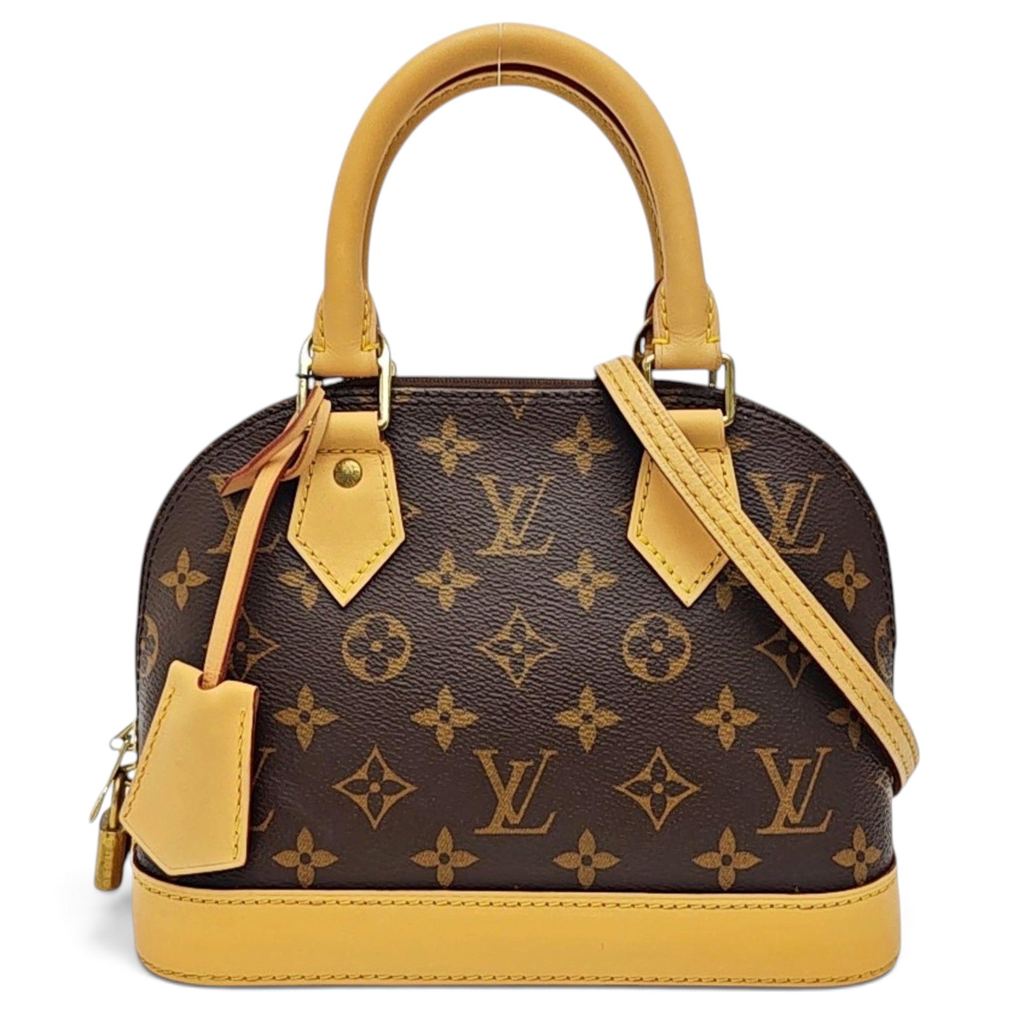 Alma leather handbag