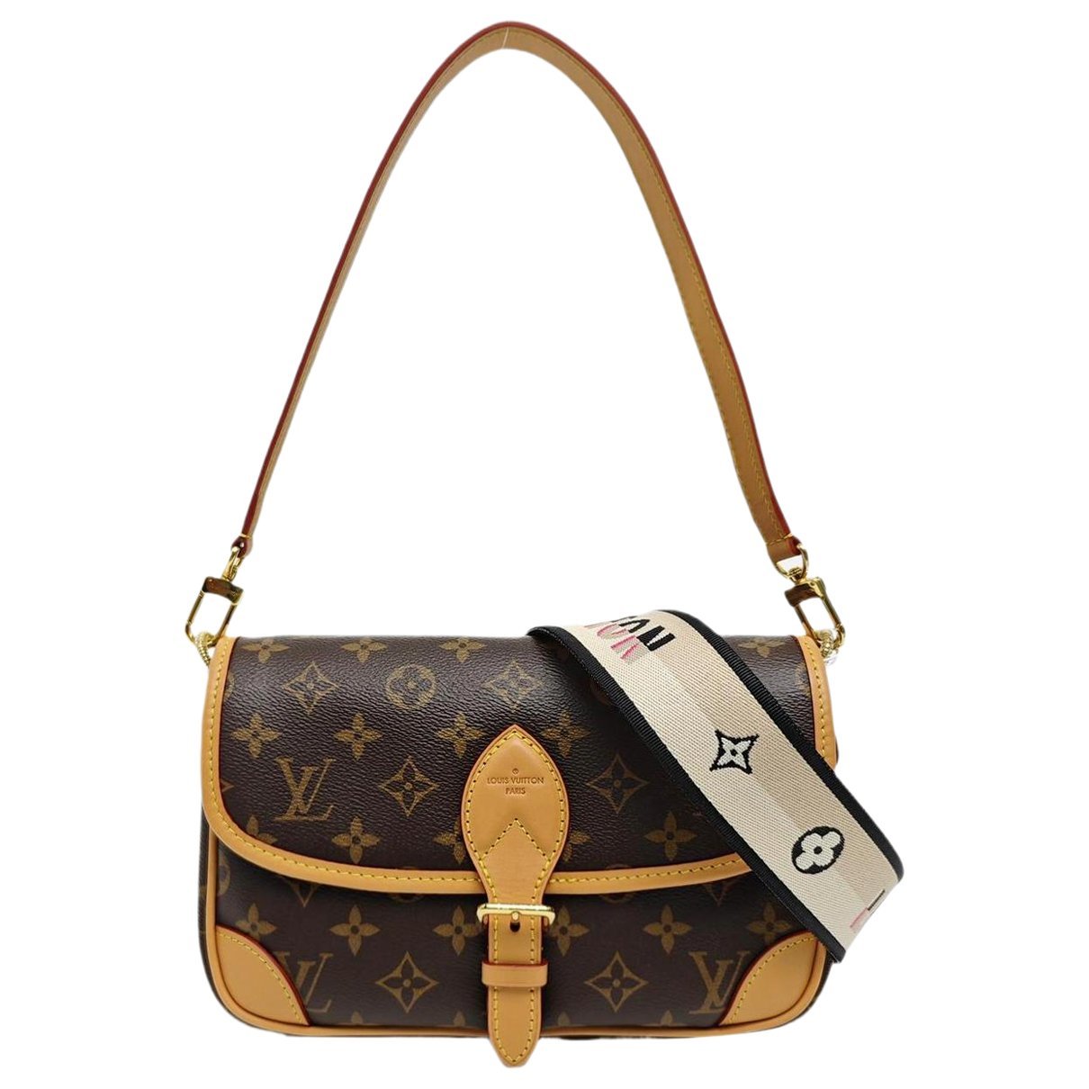 Louis Vuitton Diane leather crossbody bag