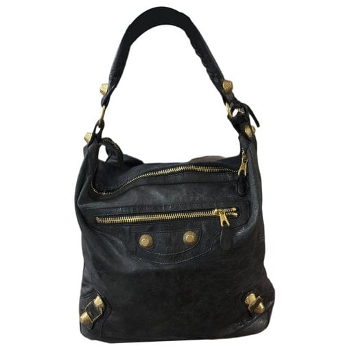 Courier XL leather handbag