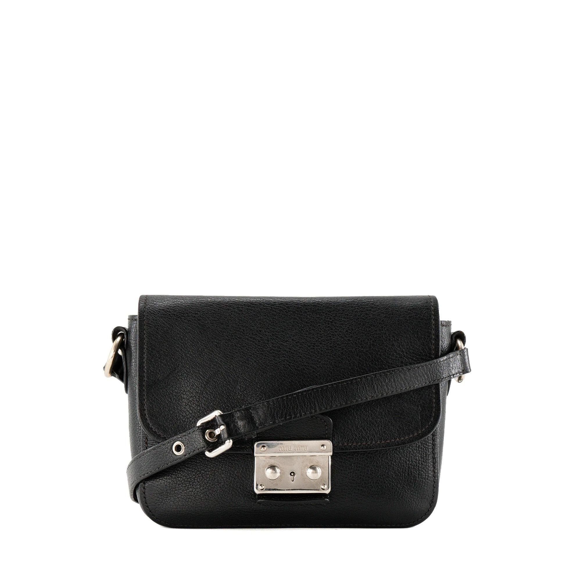 Miu Miu Madras leather bag