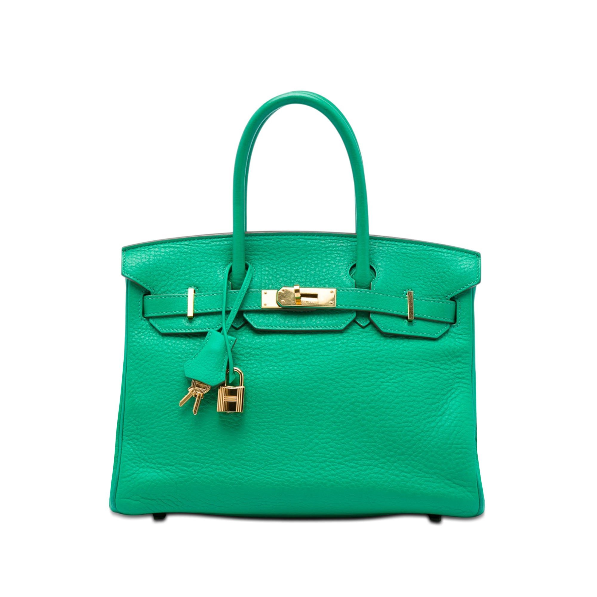 Birkin 30 leather handbag